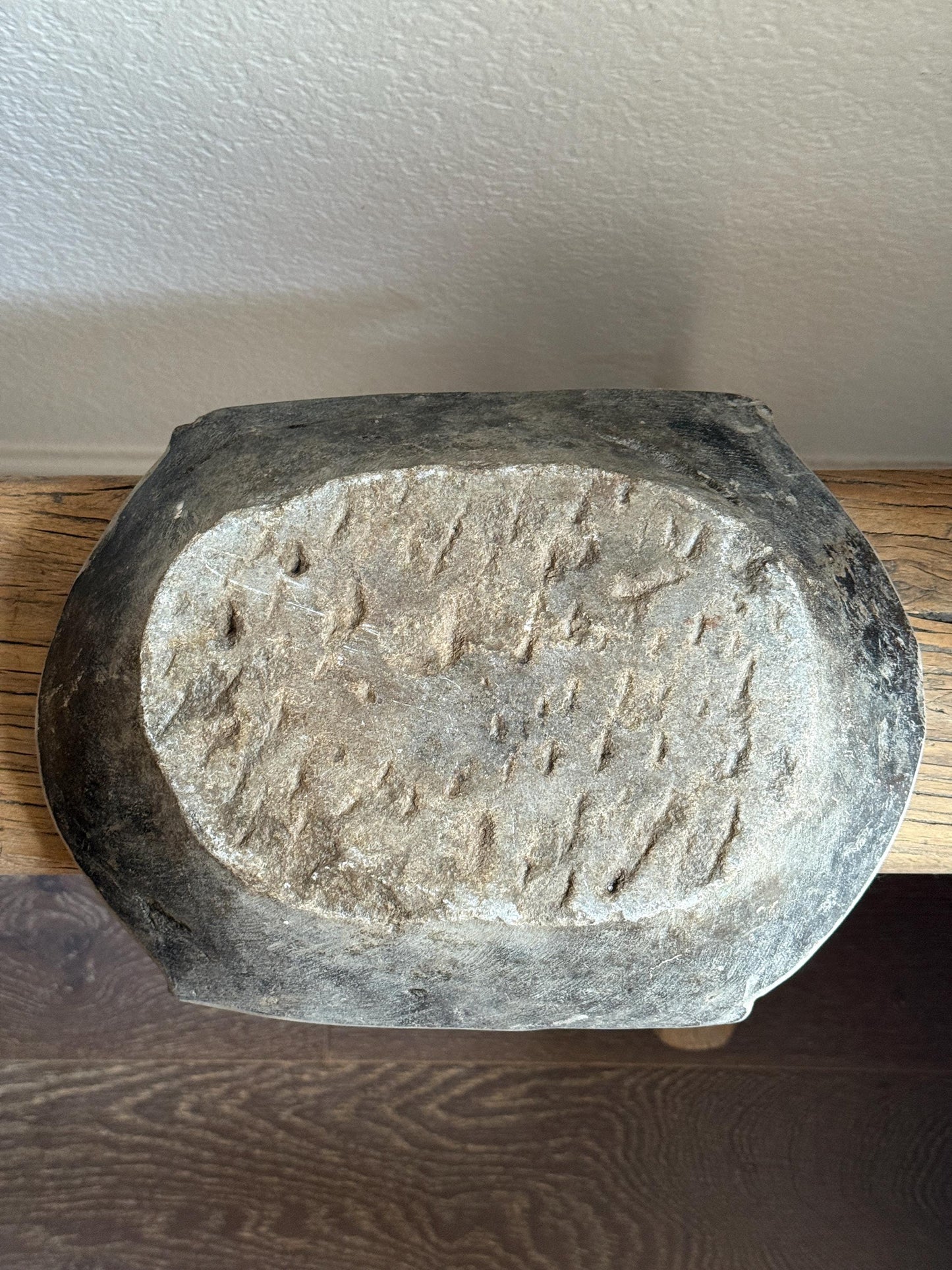 Large Vintage Stone Tray Kharal