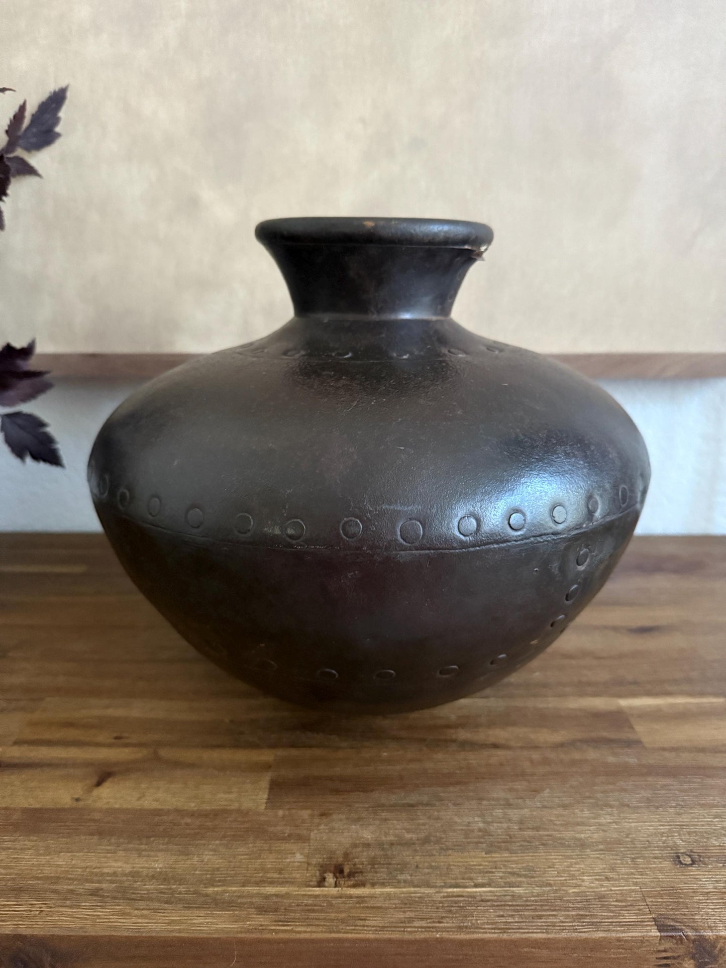 Antique Indian Metal Water Pot