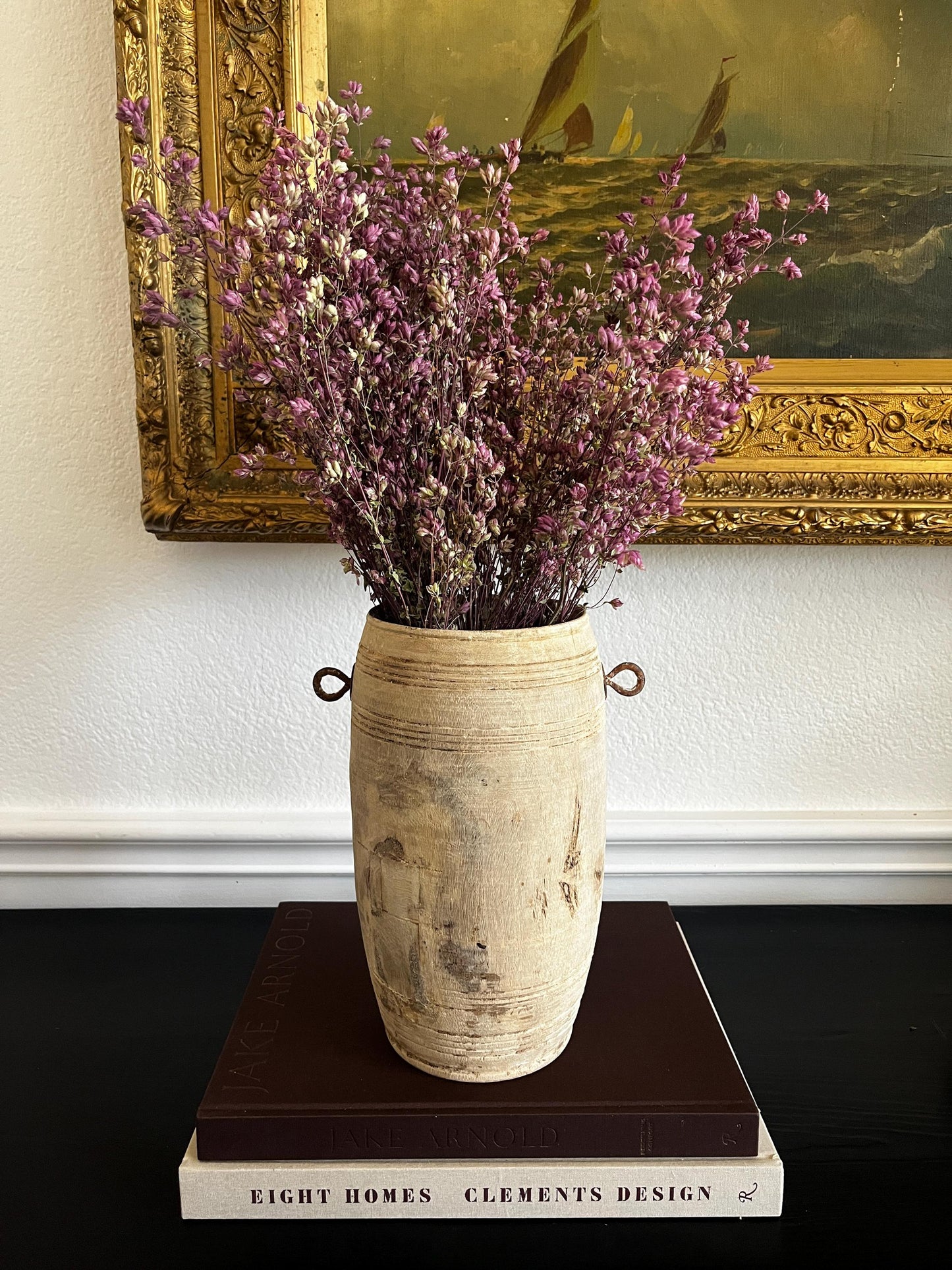 Vintage Wood Vase/Vessel