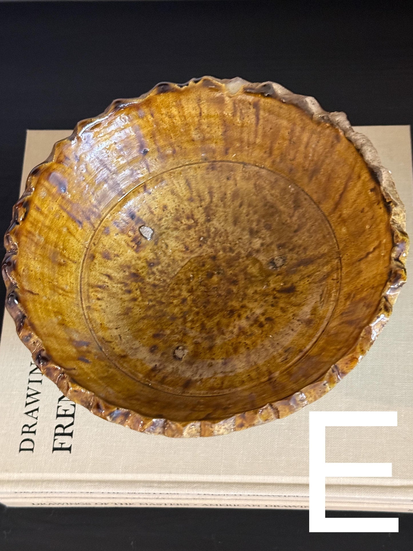 Moroccan Tamegroute Pedestal Bowl