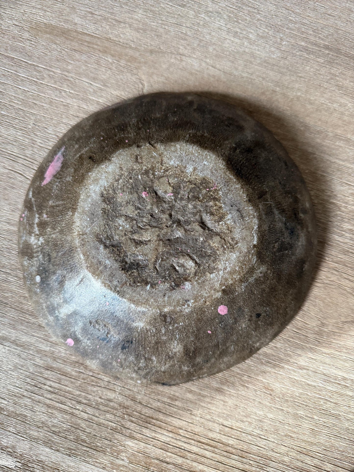 Vintage Raw Stone Bowl