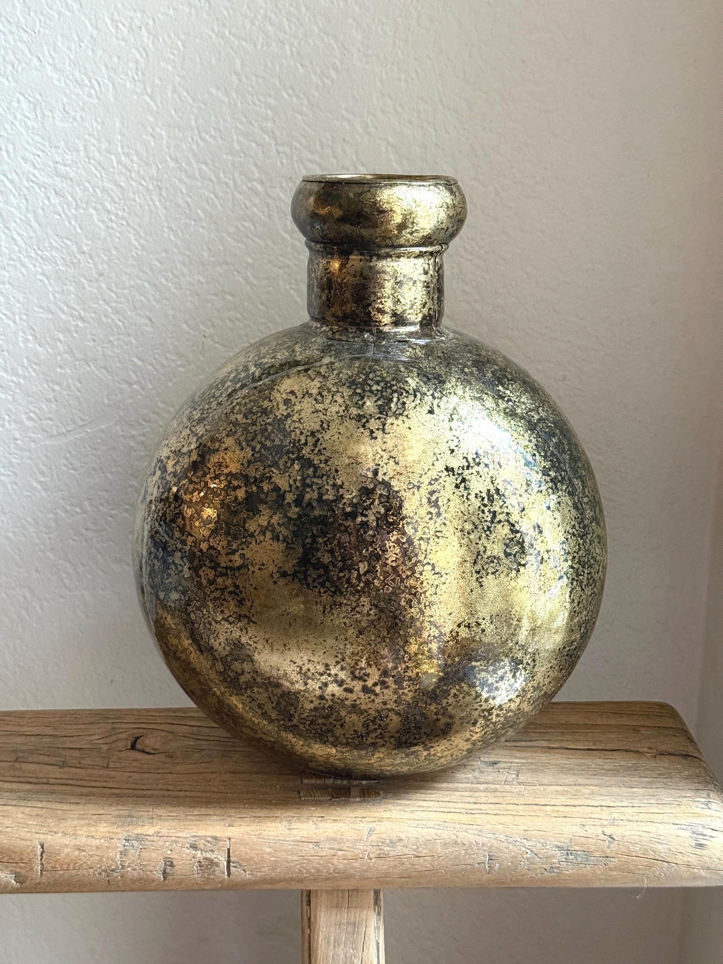 Vintage Iron Vessel