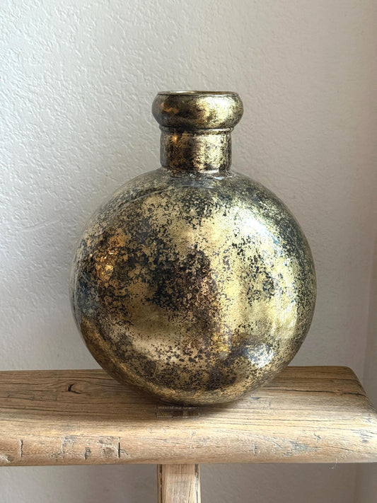 Vintage Iron Vessel
