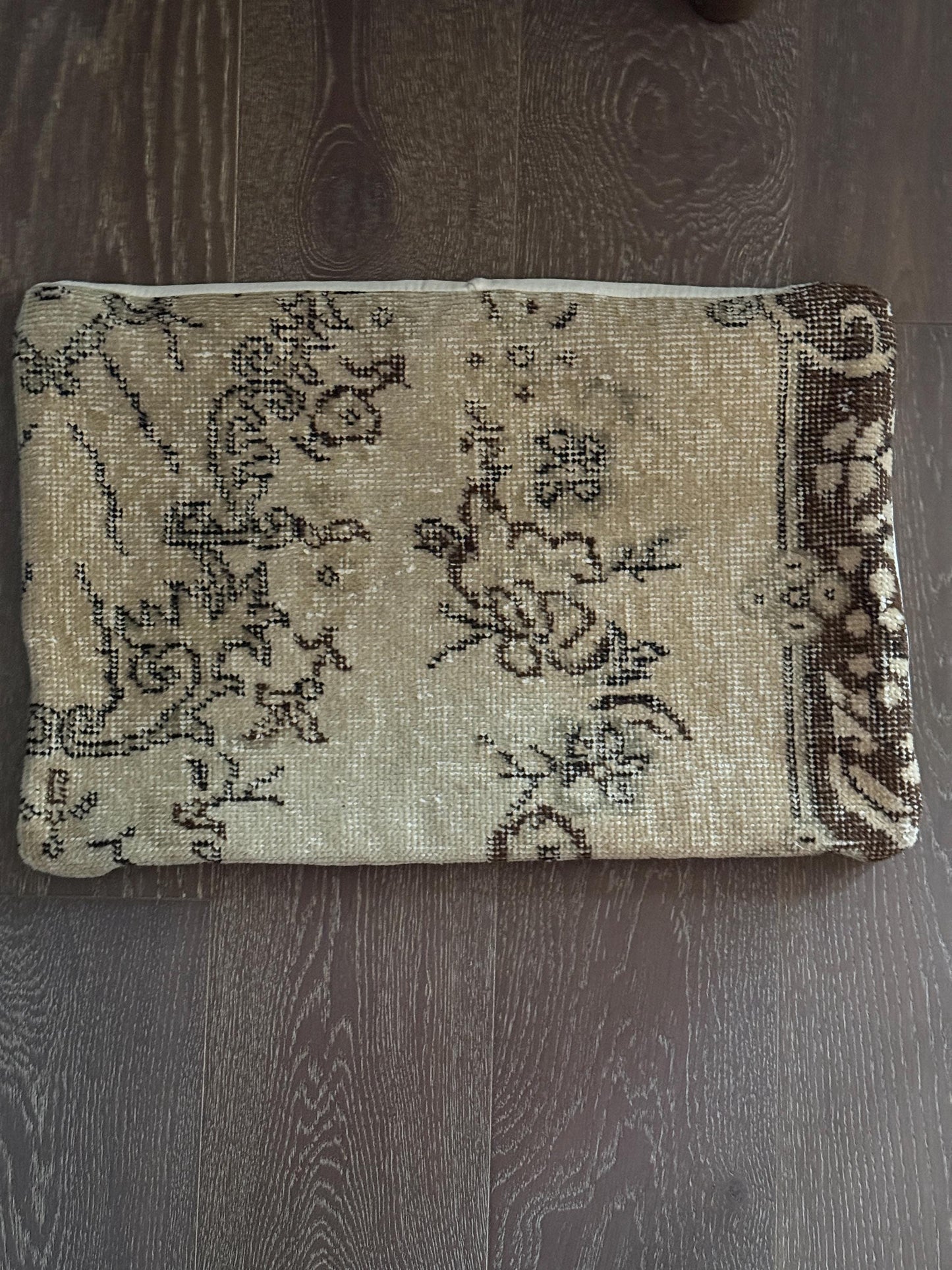 Turkish Rug Pillow Cover 23x15 Kilim