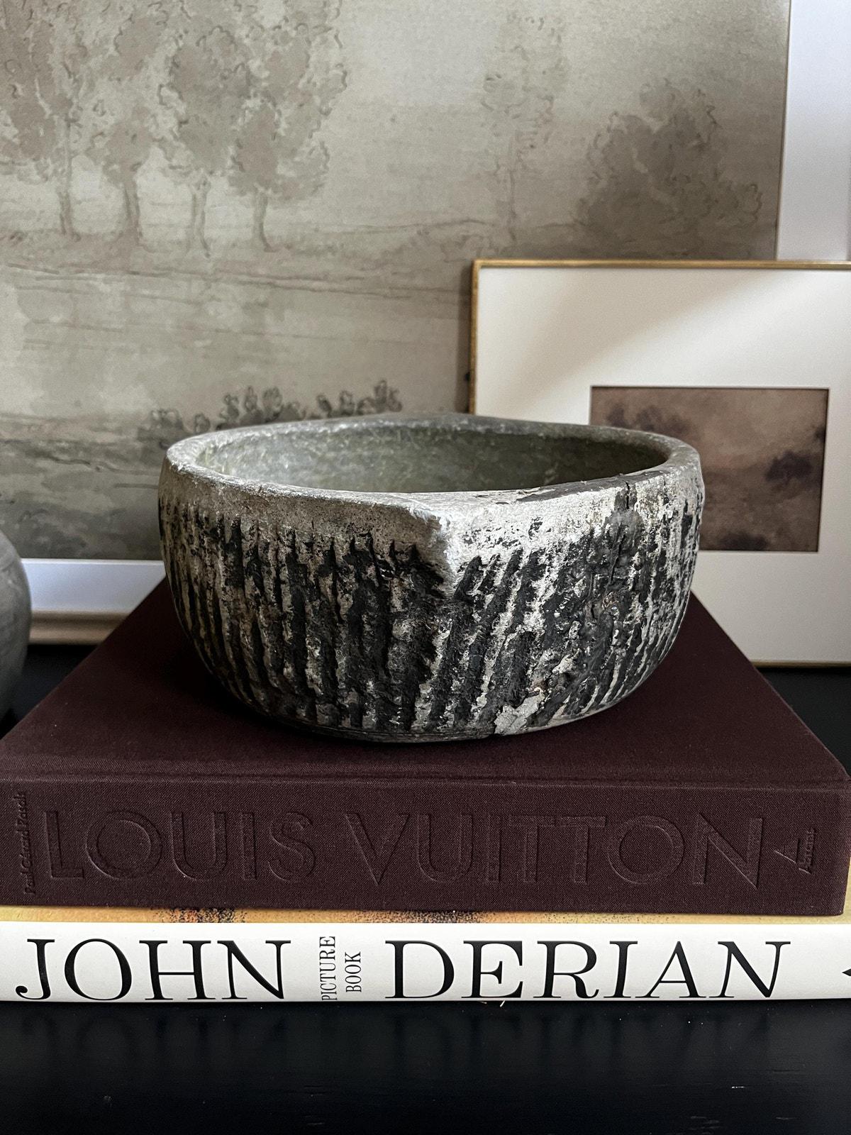Vintage Stone Kundi Bowl Large