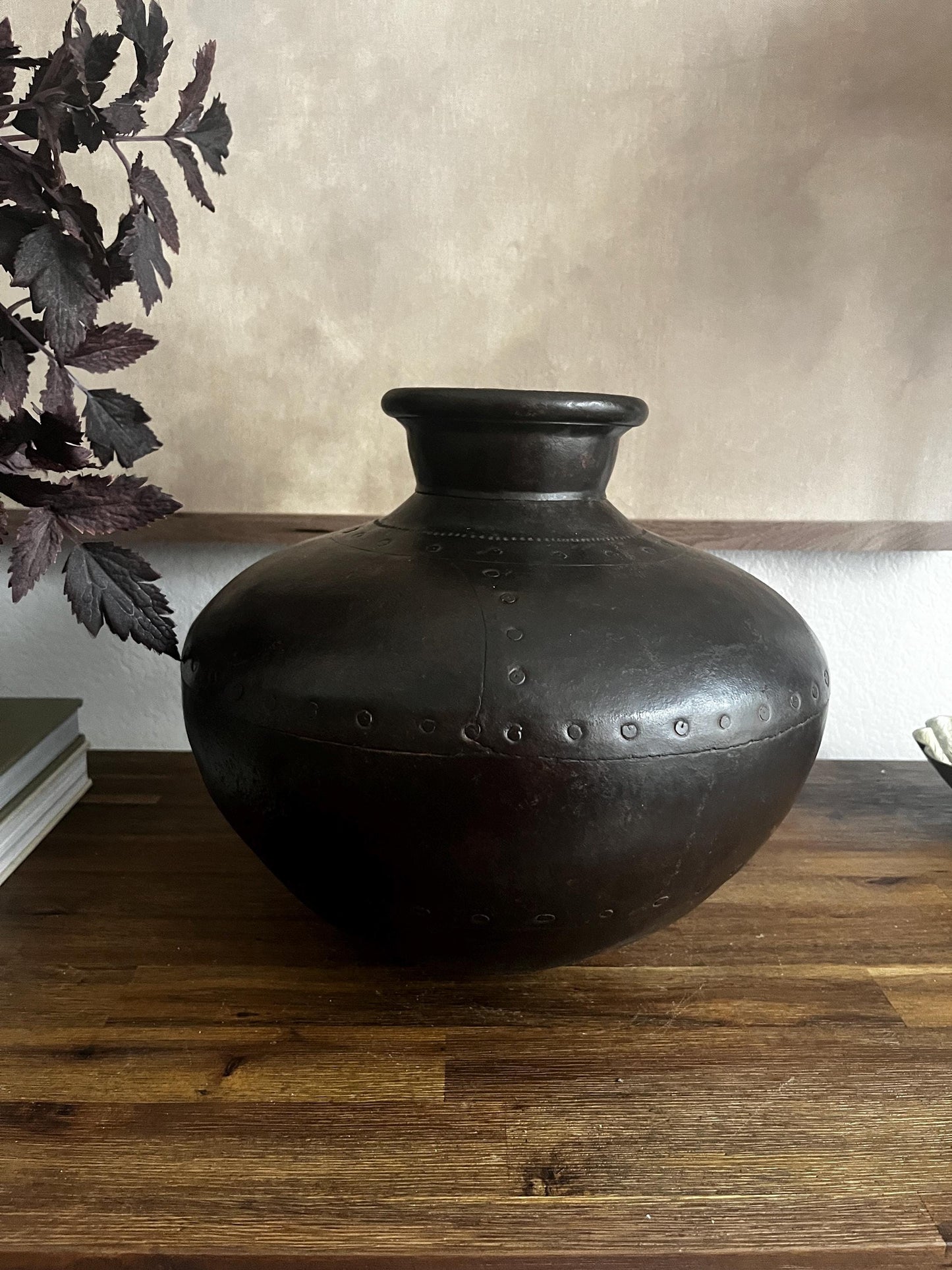 Antique Indian Metal Water Pot