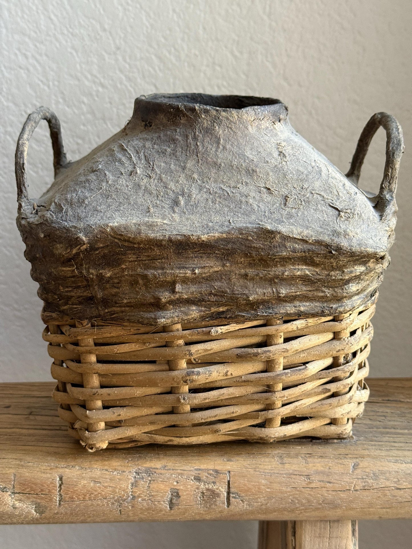 Vintage Rice Wine Basket