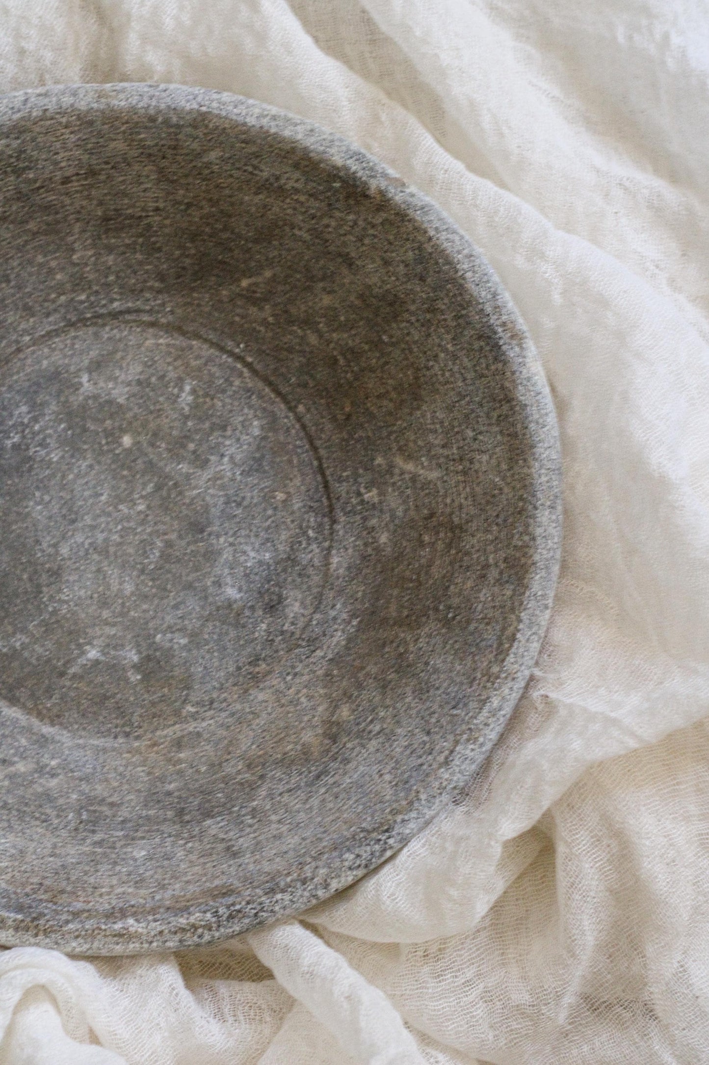Vintage Raw Stone Bowl