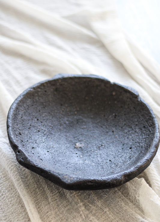 Black Clay Bowl