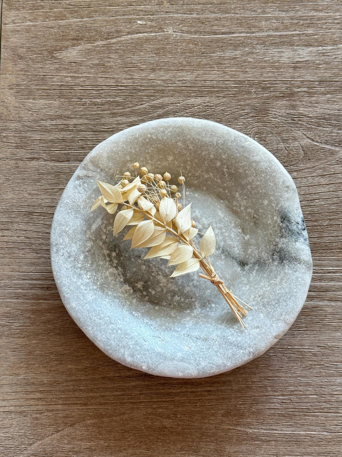 Medium Vintage Raw Stone Bowl