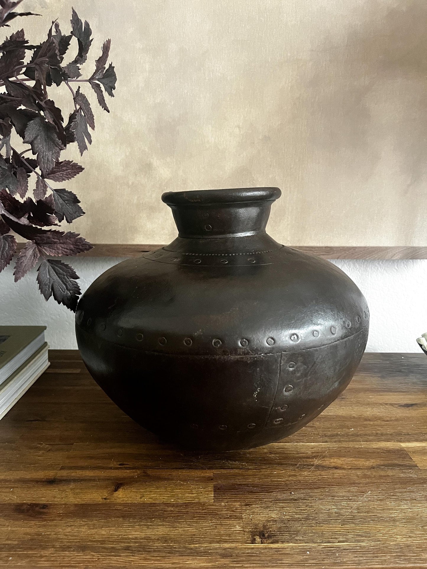 Antique Indian Metal Water Pot