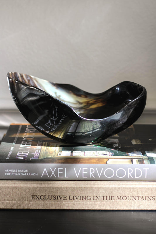 Sculptural Horn Bowl