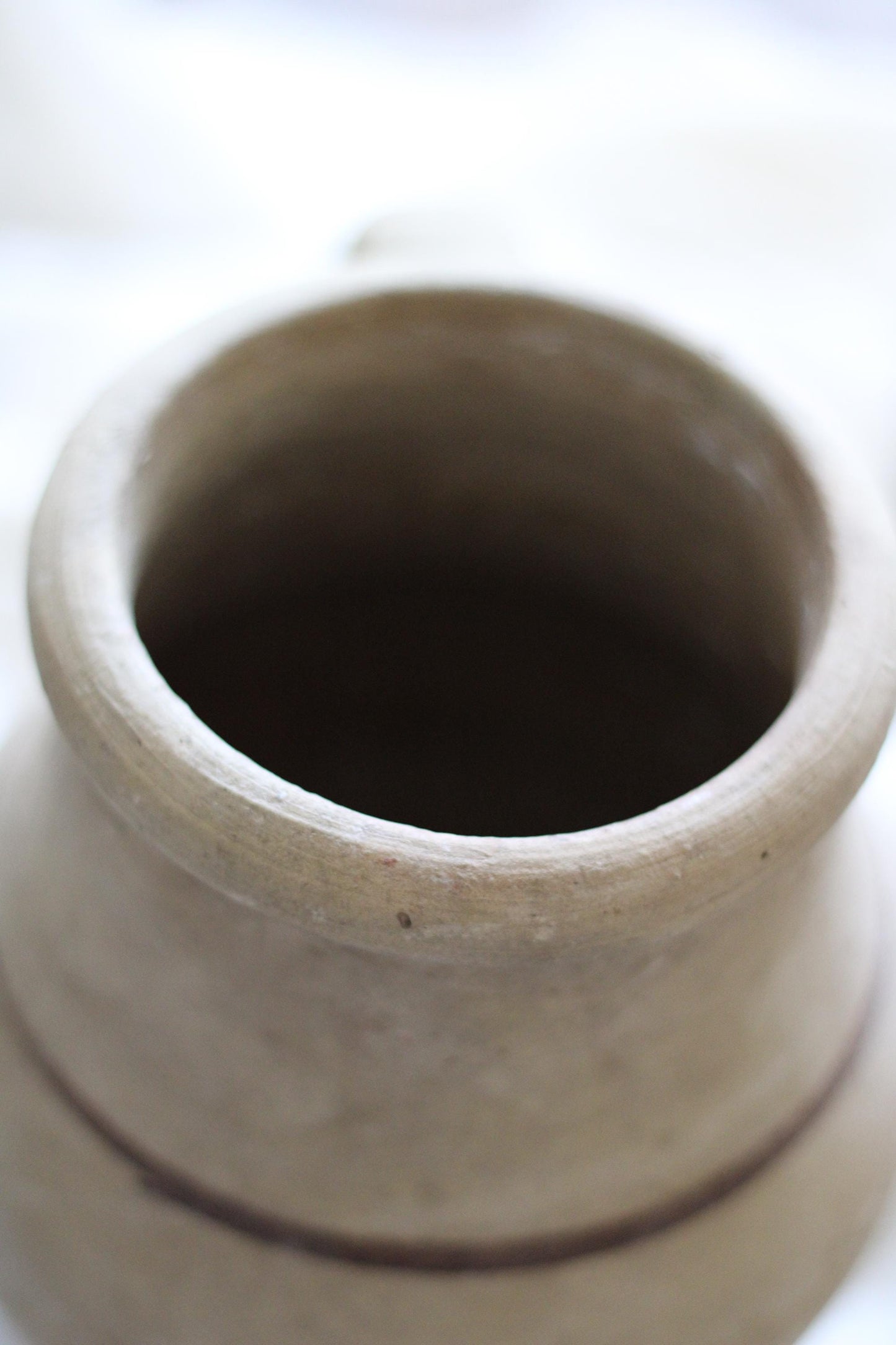 Vintage Turkish Avanos Vase / Olive Jar