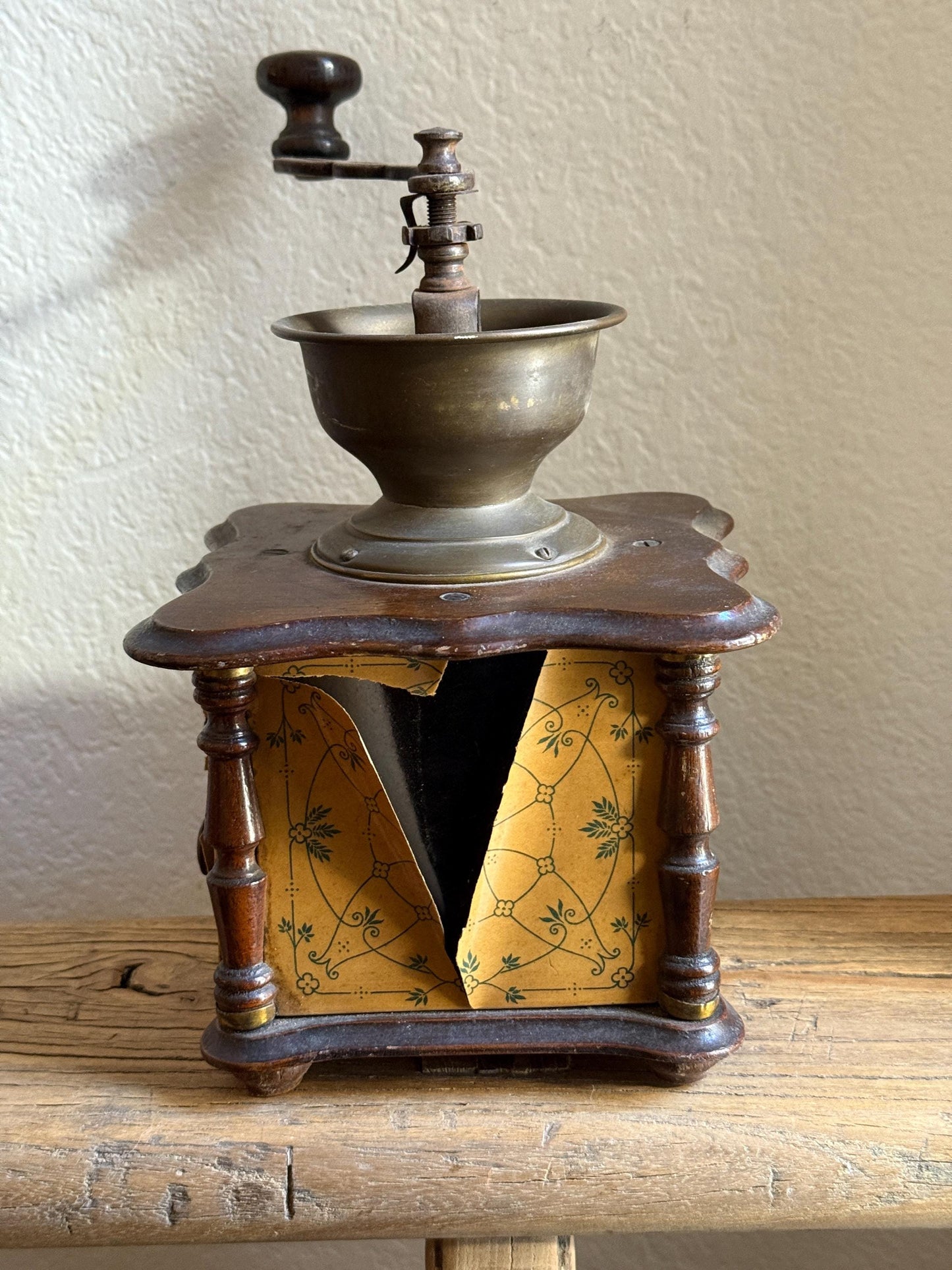 Antique Coffee Grinder from Belgium