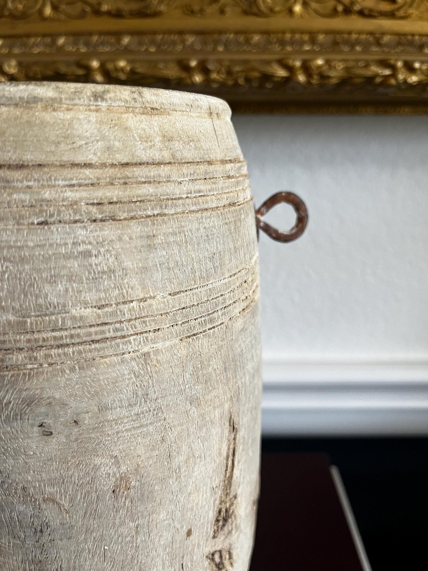 Vintage Wood Vase/Vessel