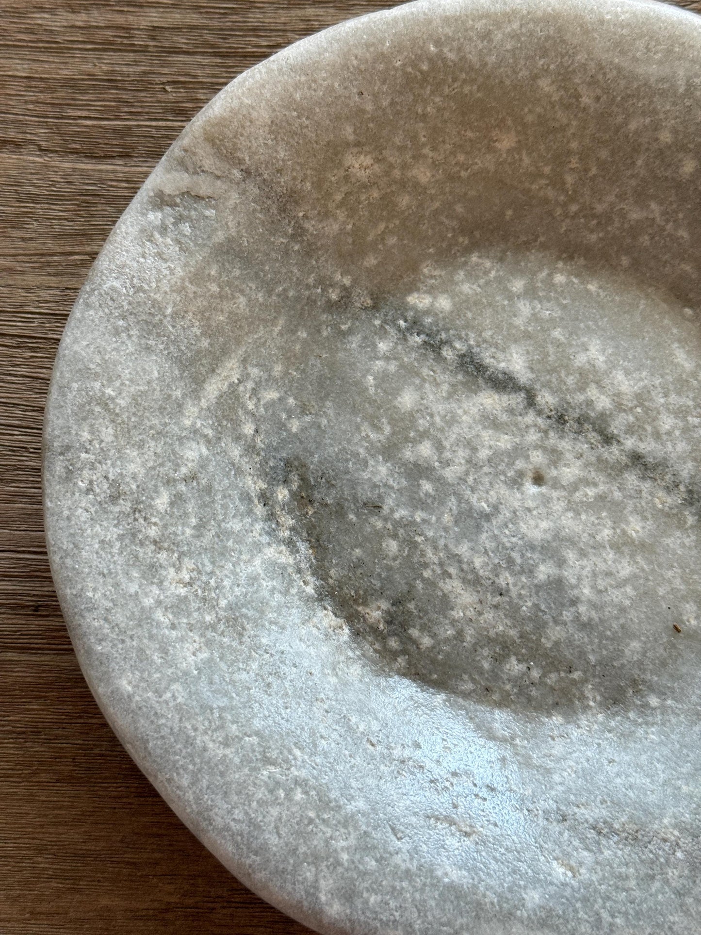 Medium Vintage Raw Stone Bowl