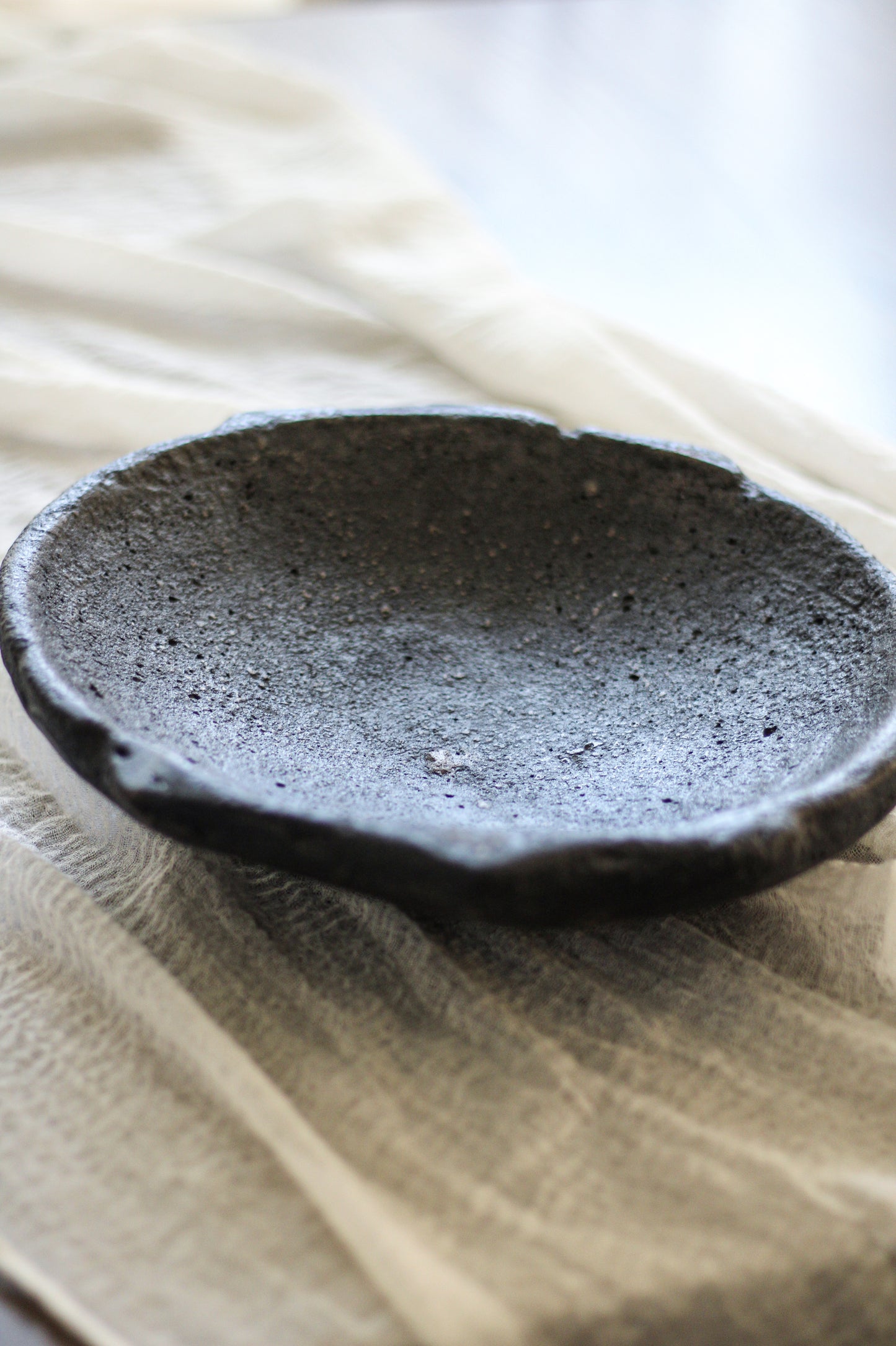 Black Clay Bowl