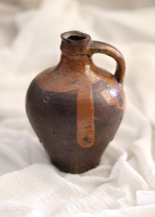 Vintage French Stoneware Jug