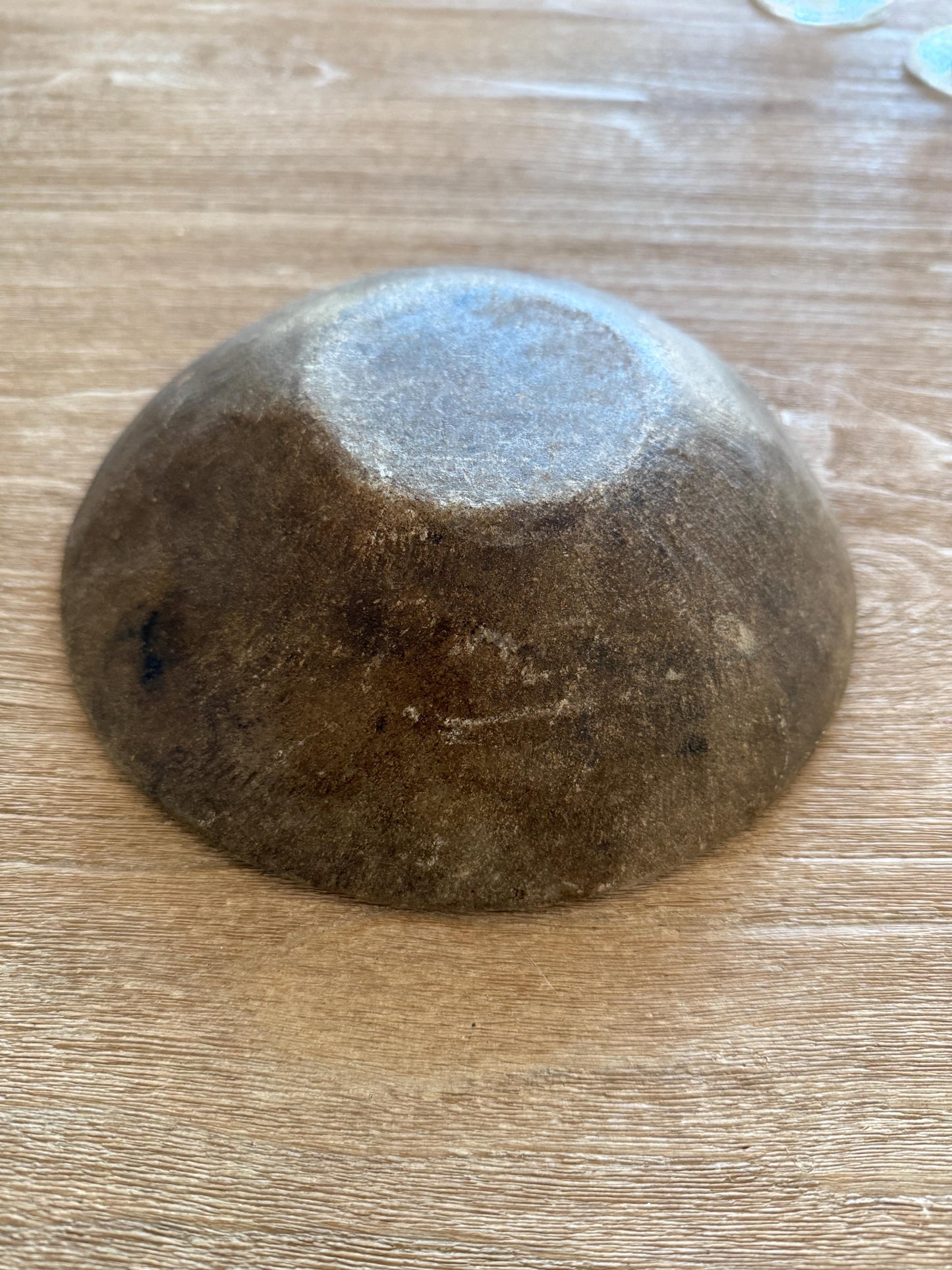 Vintage Raw Stone Bowl