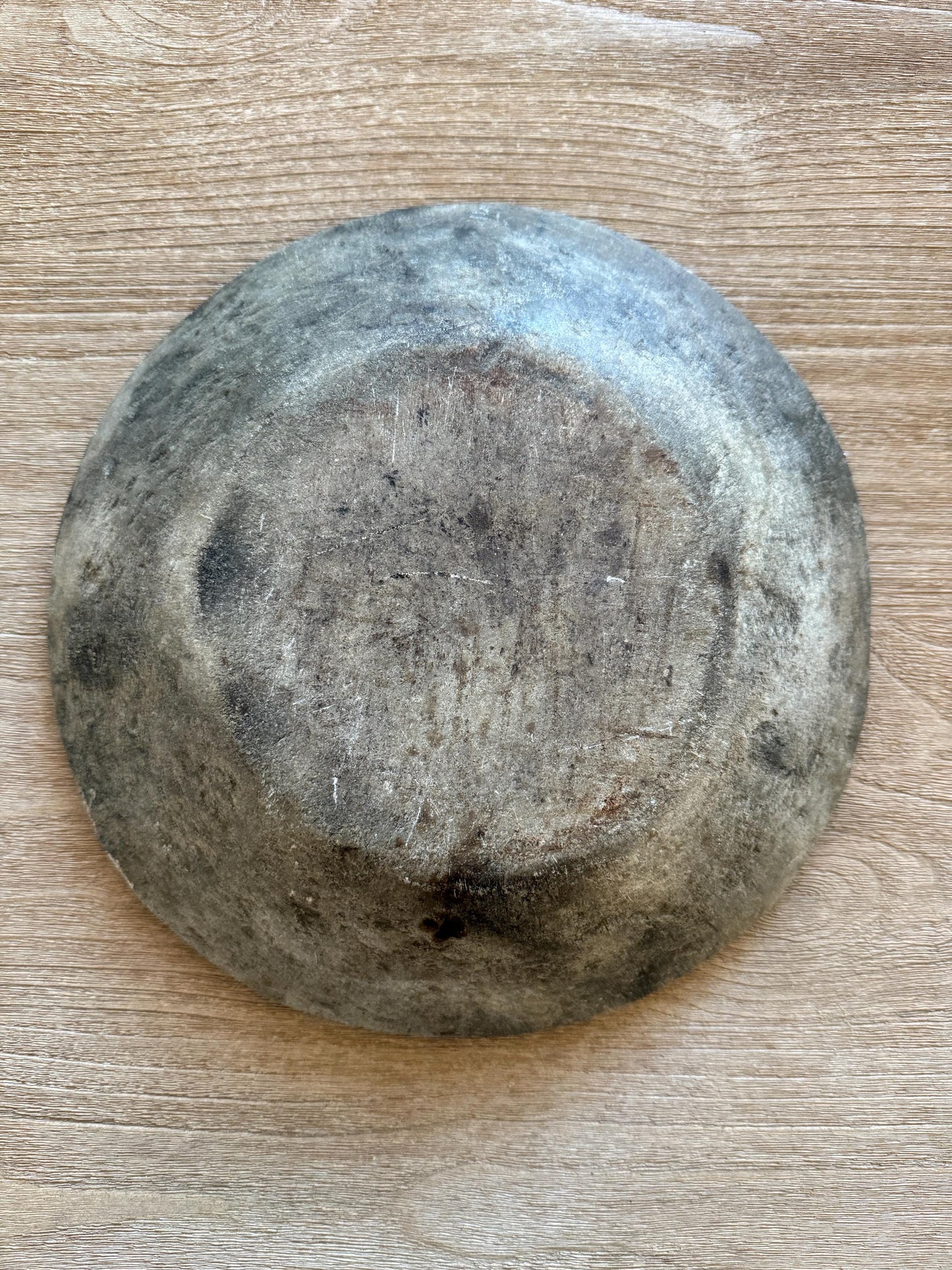 Large Vintage Raw Stone Bowl