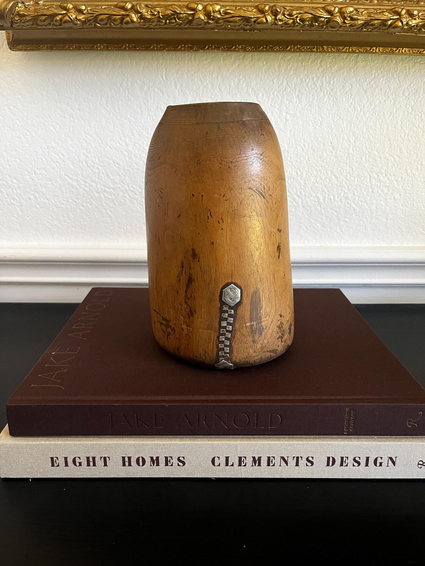 Vintage African Tutsi Wooden Vase