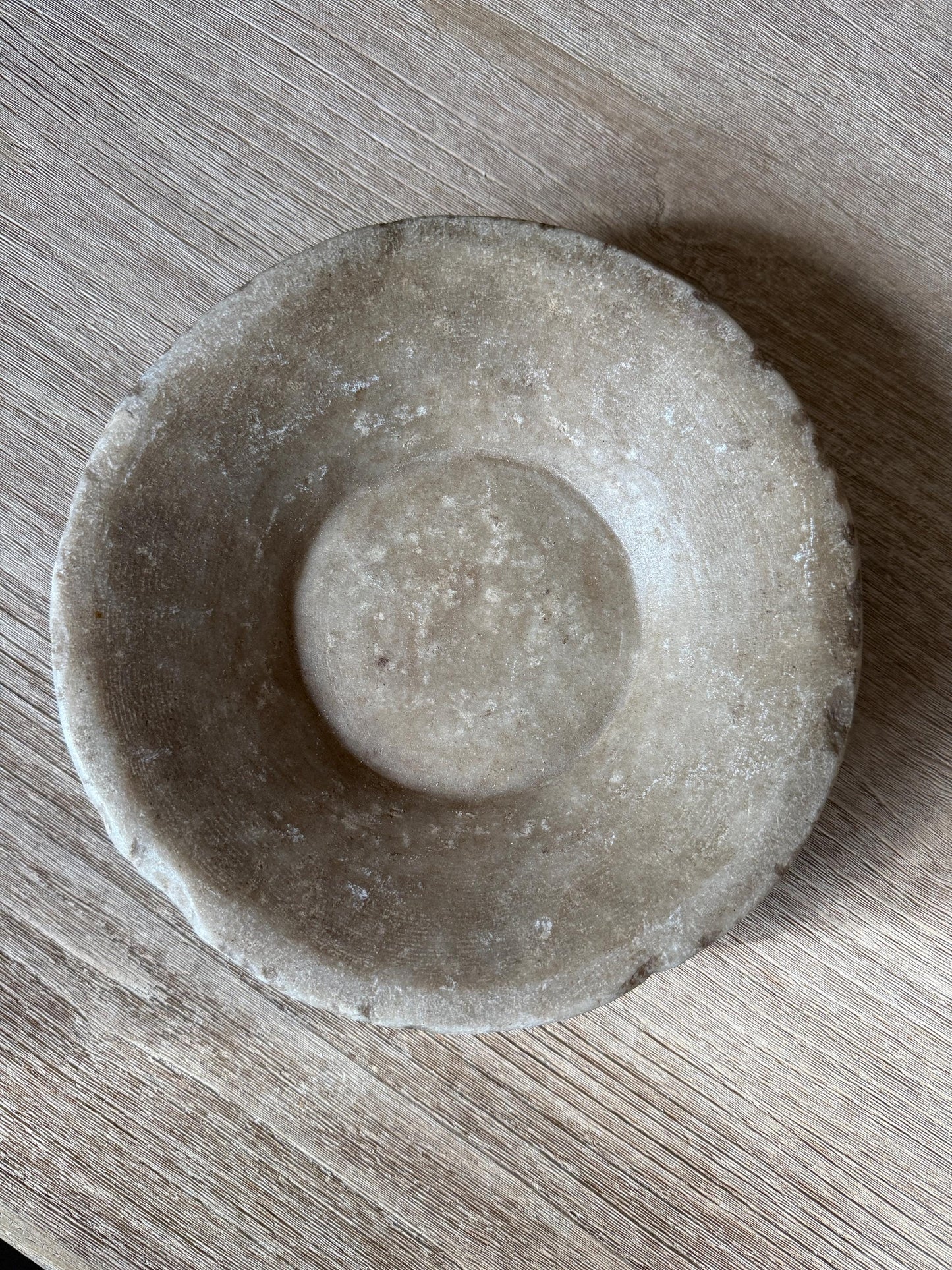 Vintage Raw Stone Bowl