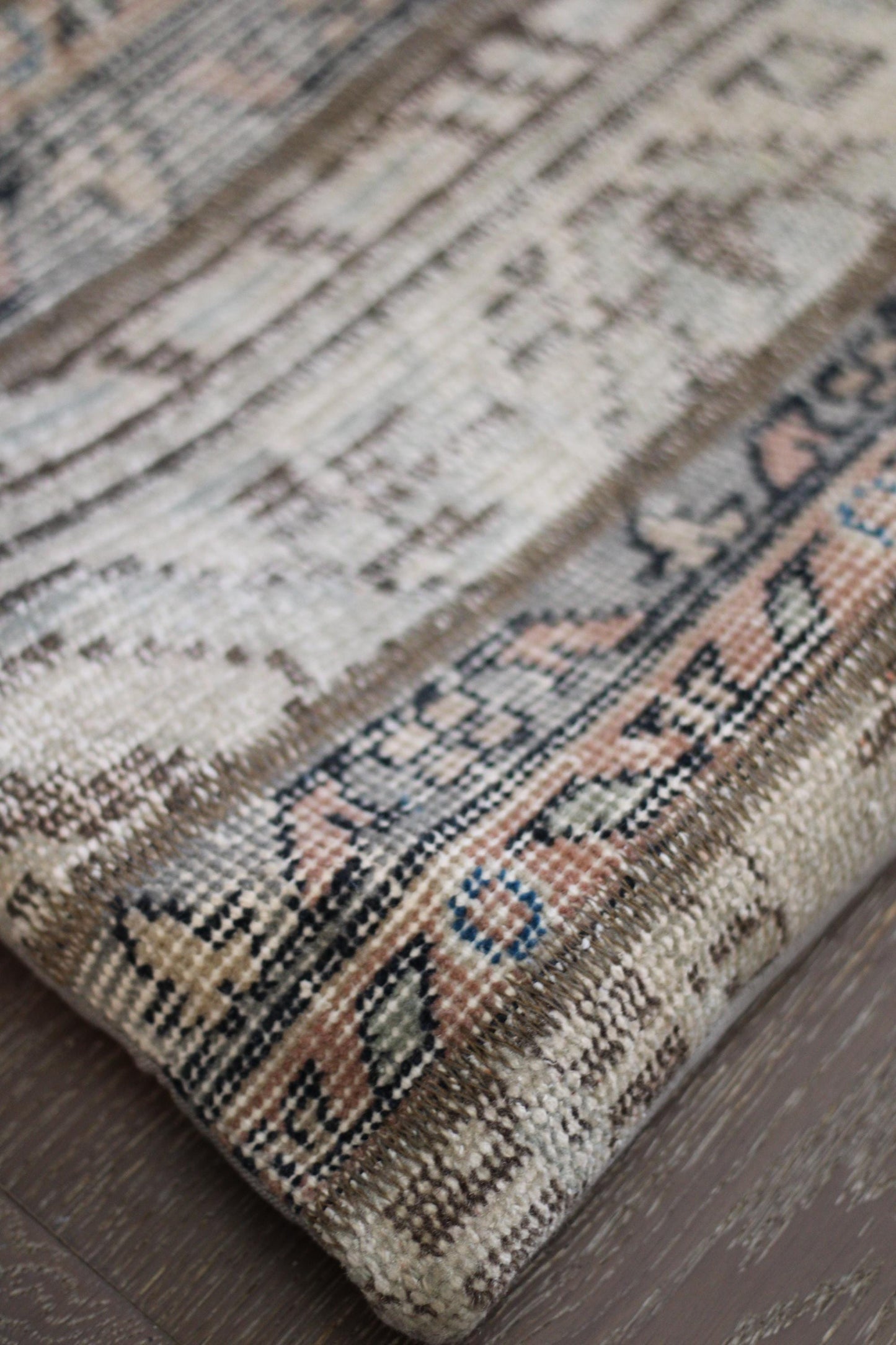 Turkish Rug Pillow Cover 16x24 Kilim