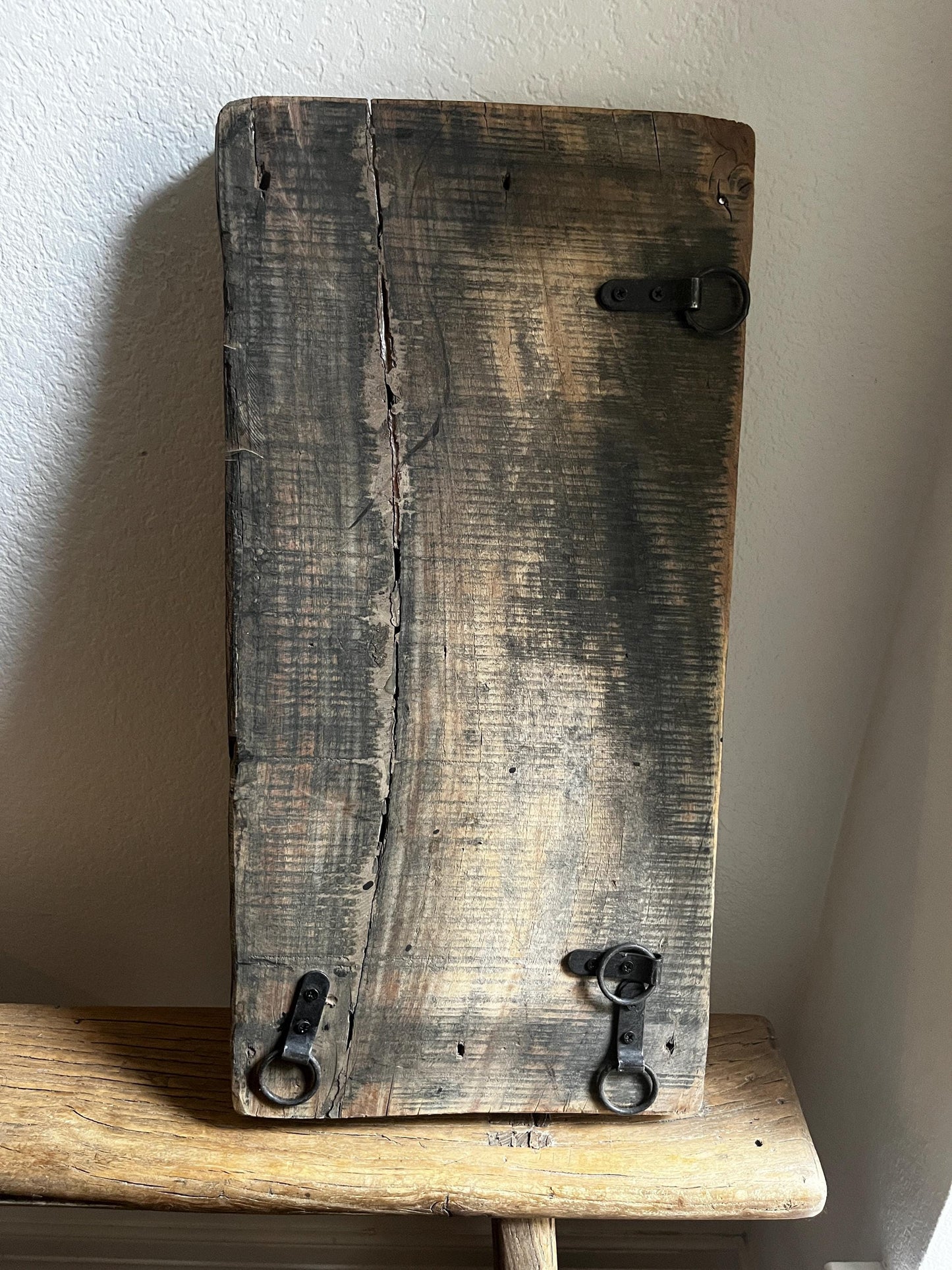 Vintage Wooden Concrete Mold (Medium)