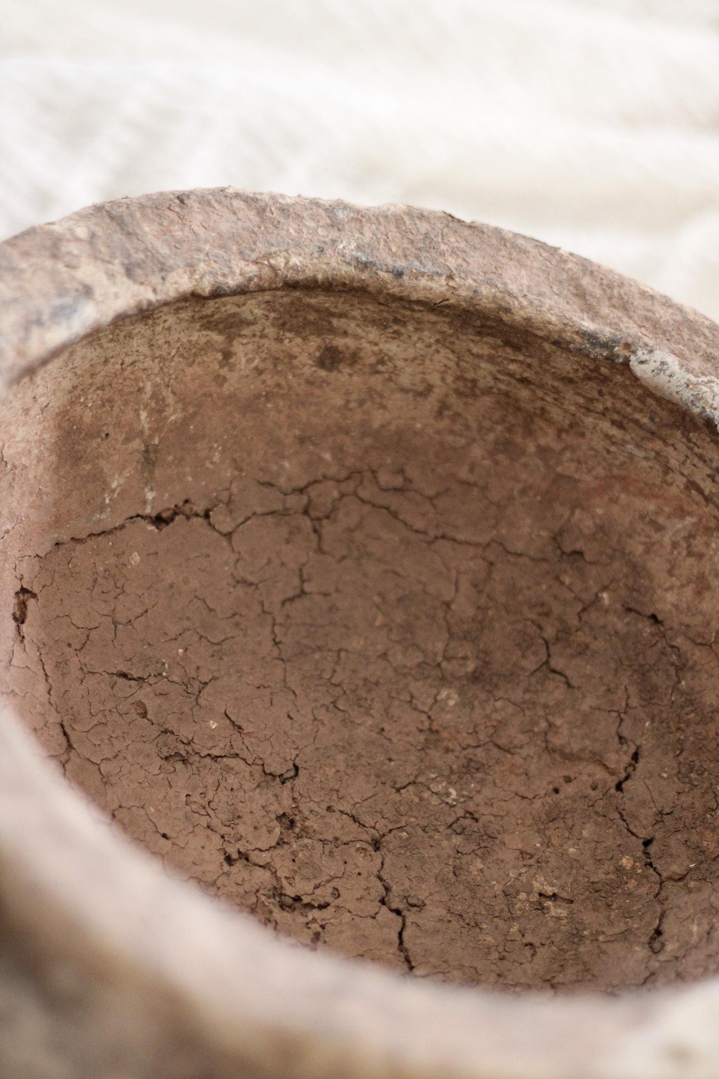 Large Vintage Paper Mache Bowl