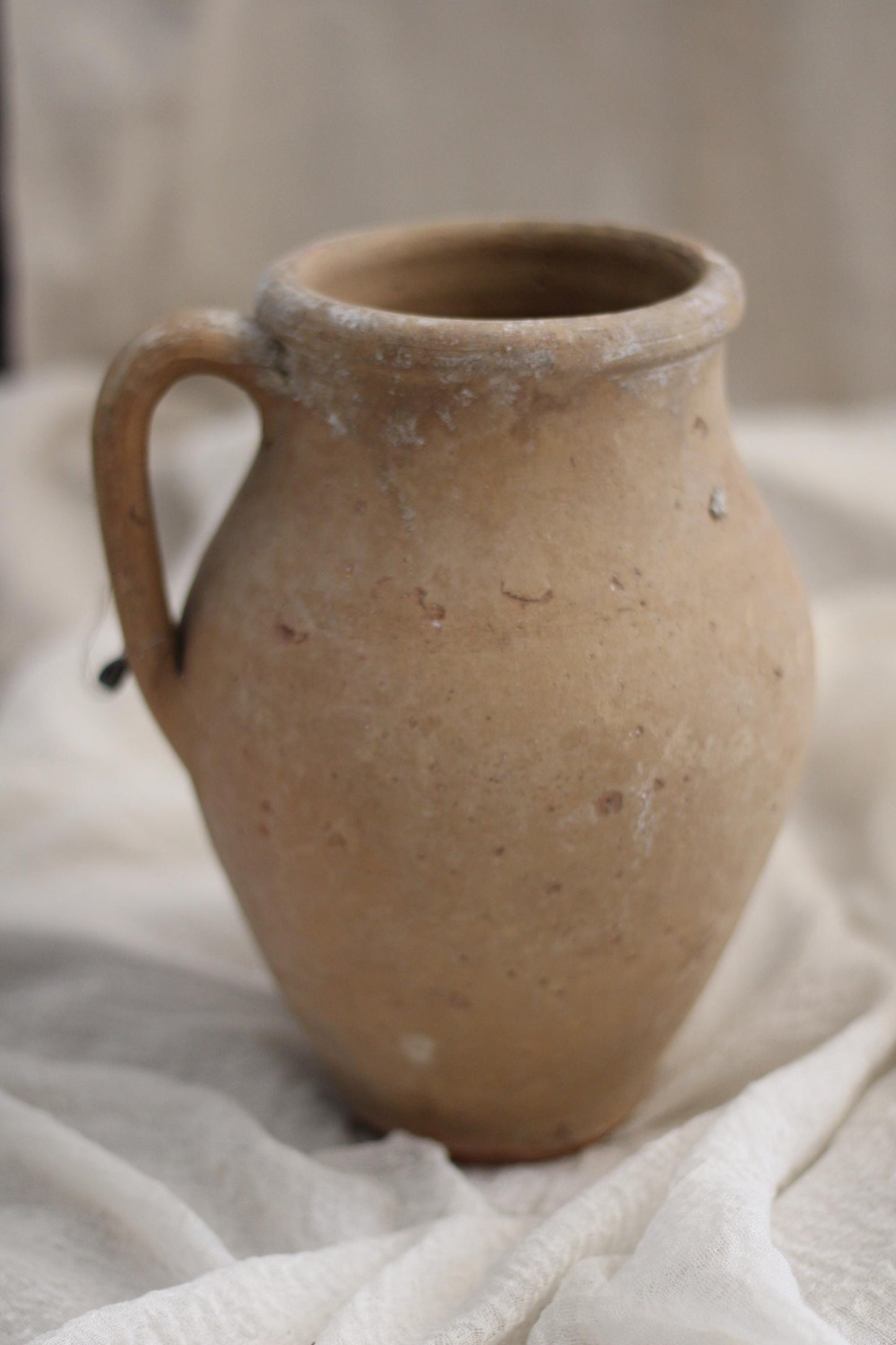 Vintage Turkish Avanos Vase / Olive Jar