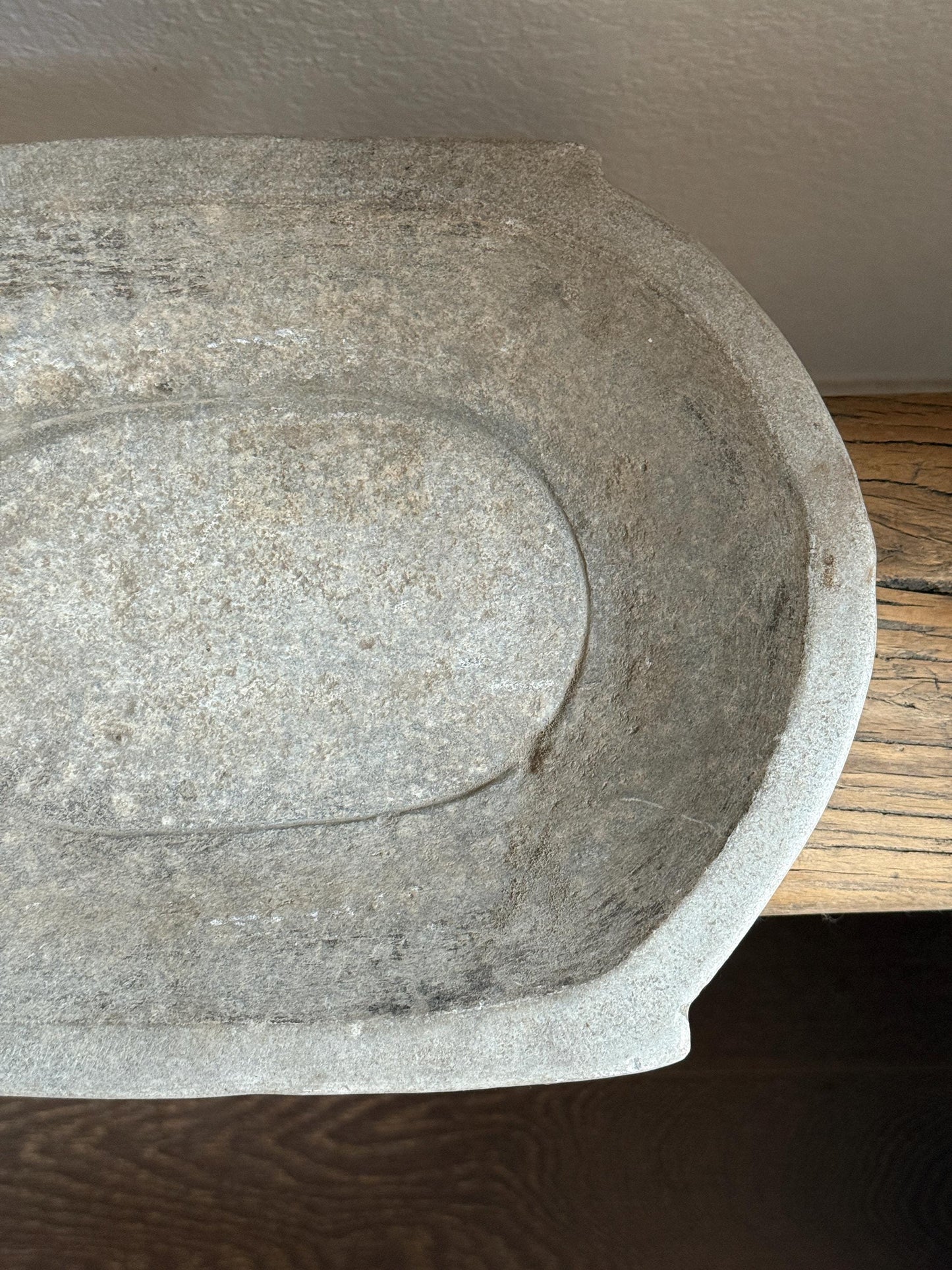Large Vintage Stone Tray Kharal