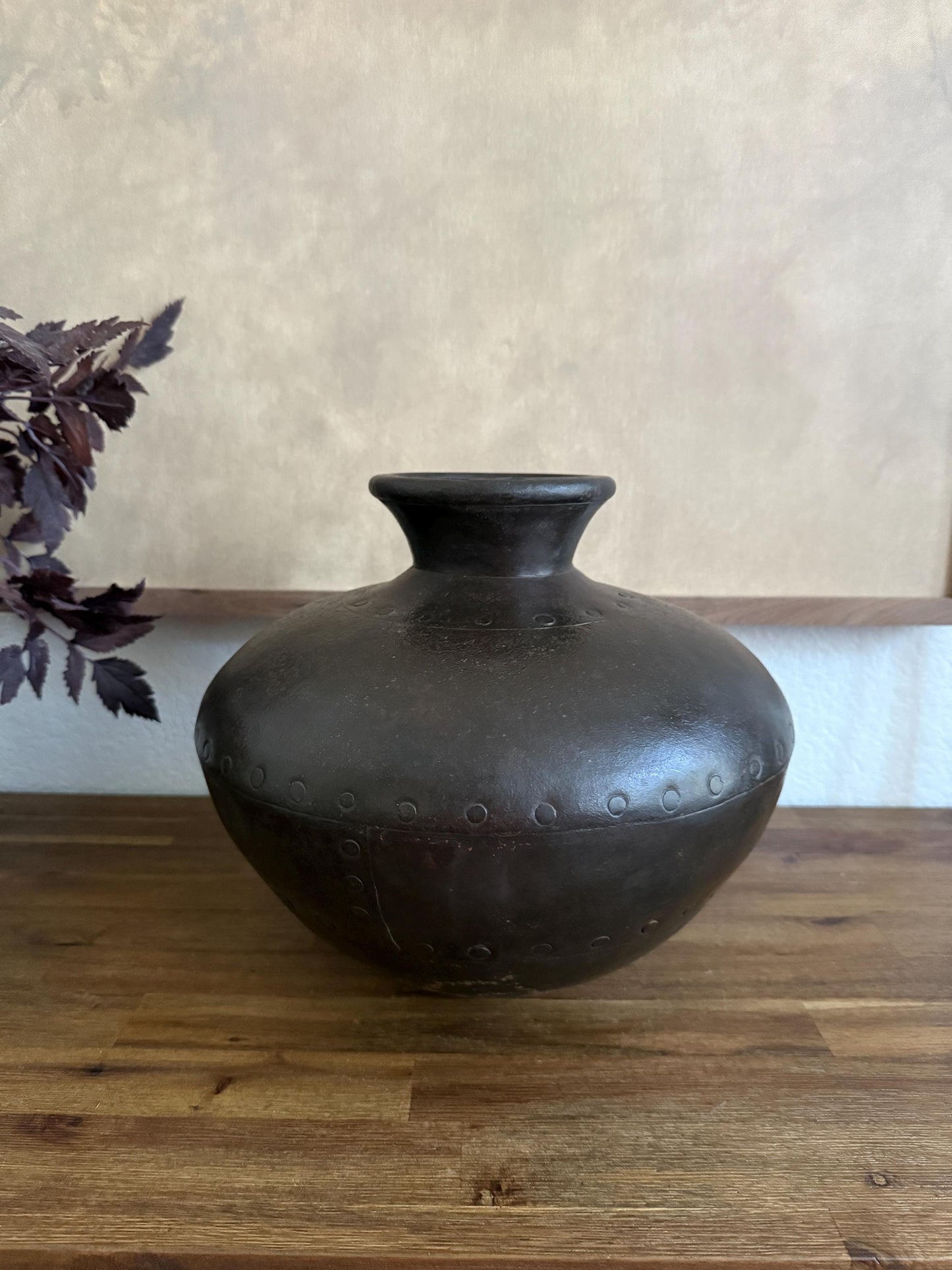 Antique Indian Metal Water Pot