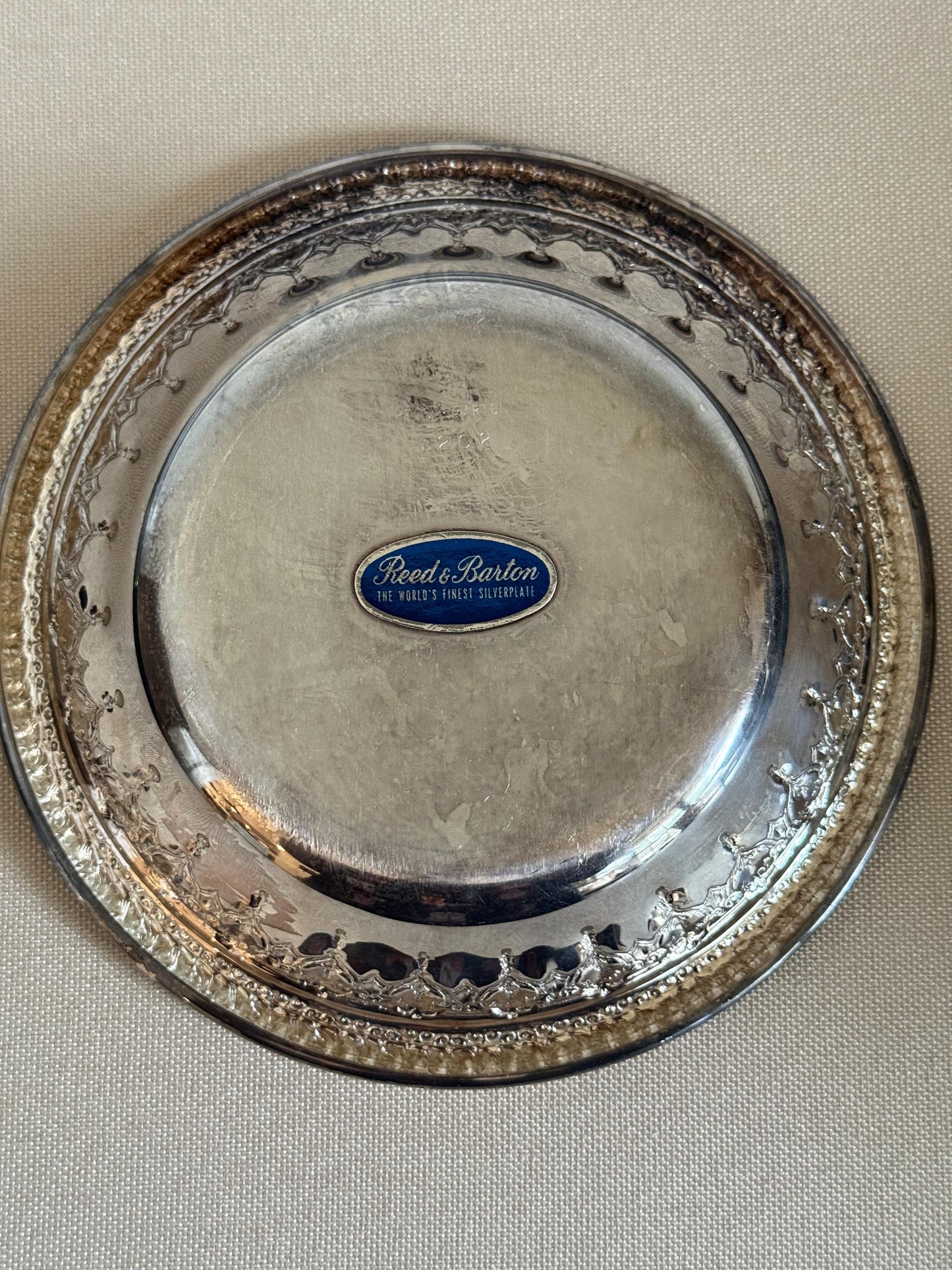 Vintage Silver Plated Dish Reed & Barton