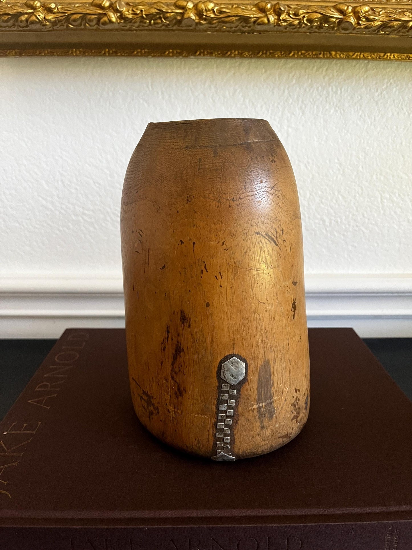 Vintage African Tutsi Wooden Vase