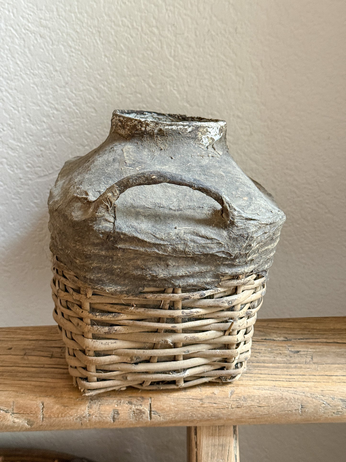 Vintage Rice Wine Basket