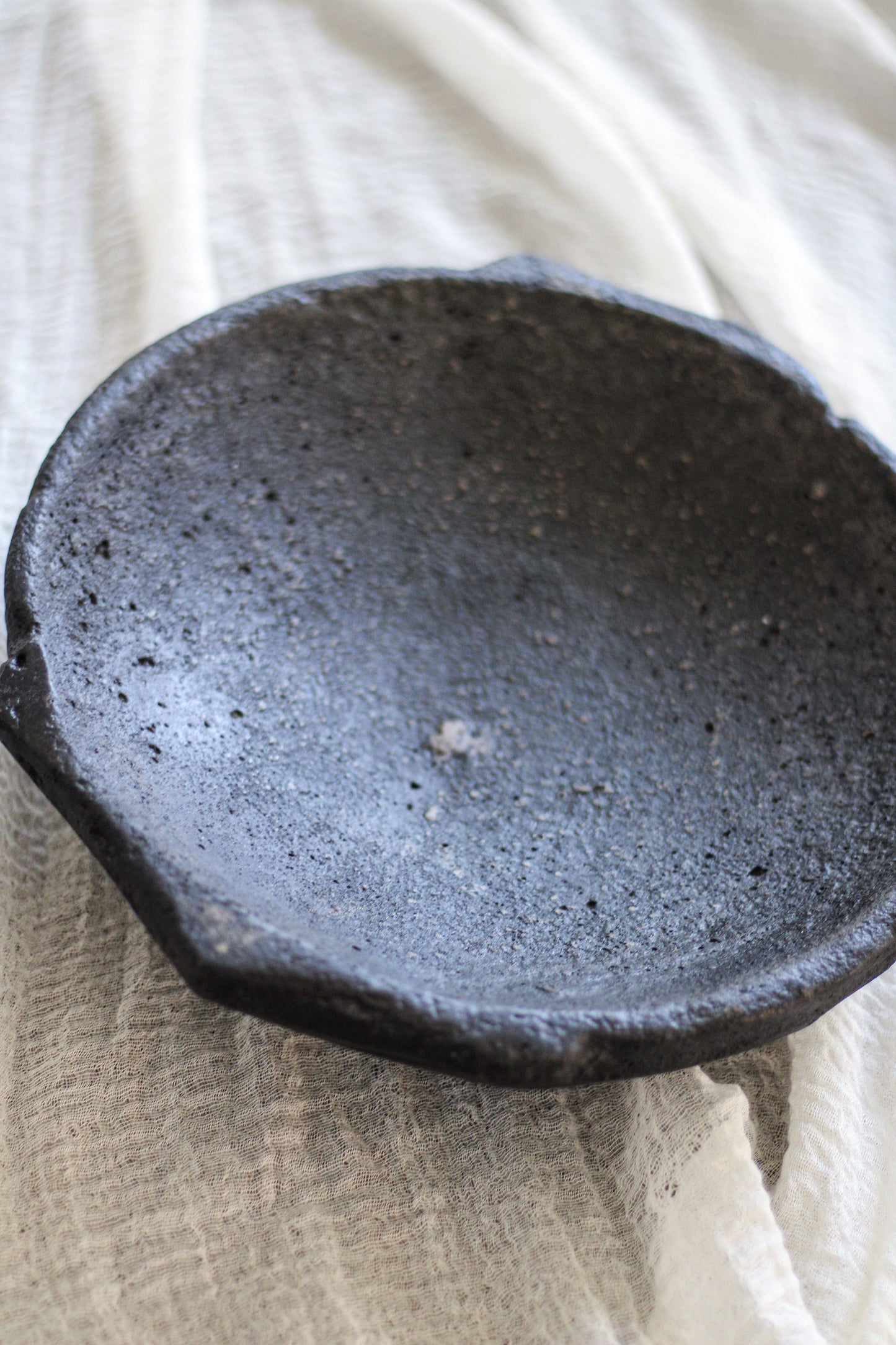Black Clay Bowl