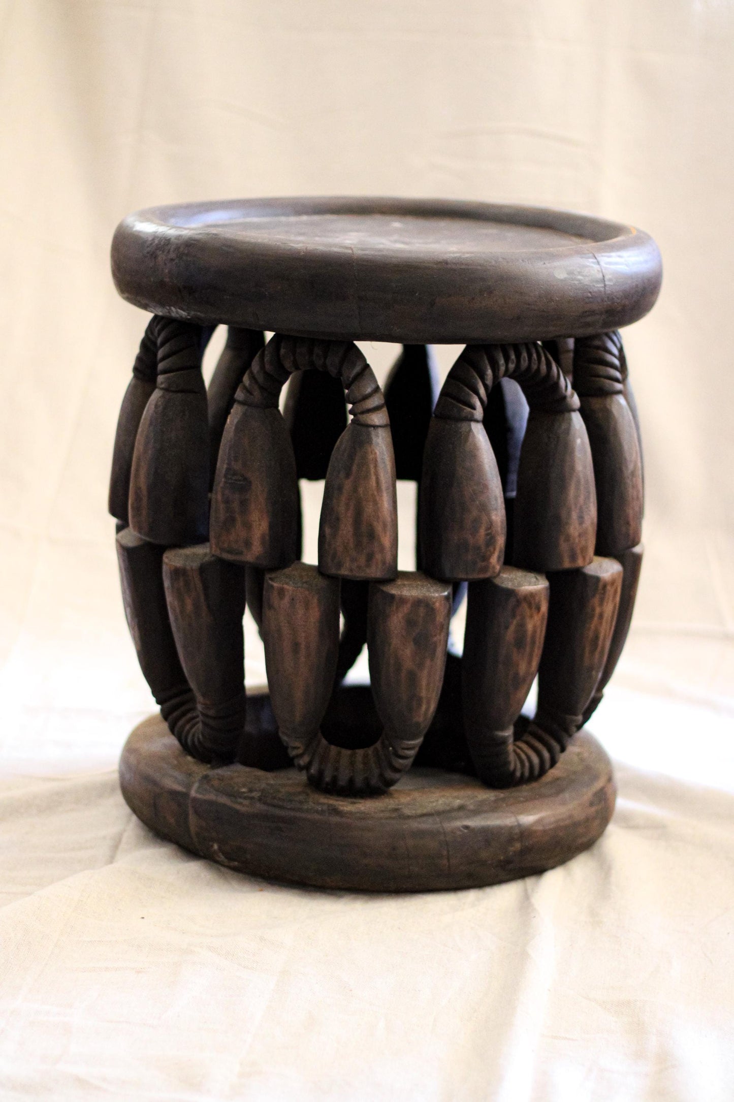 Vintage African Bamileke Table