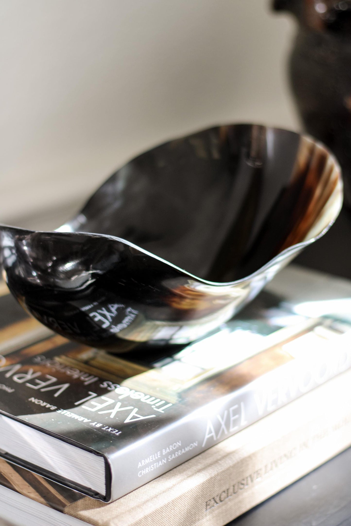 Sculptural Horn Bowl