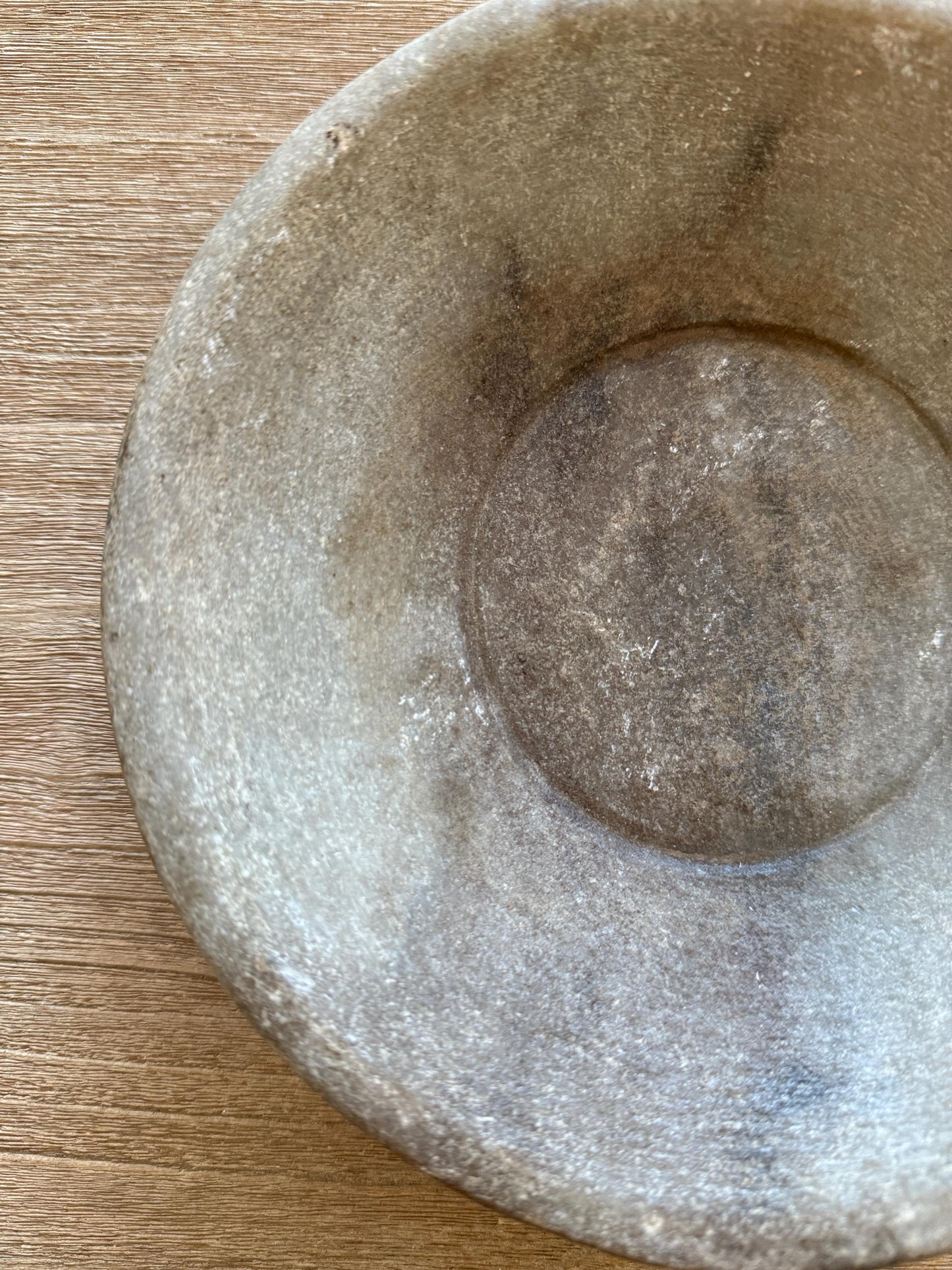 Vintage Raw Stone Bowl