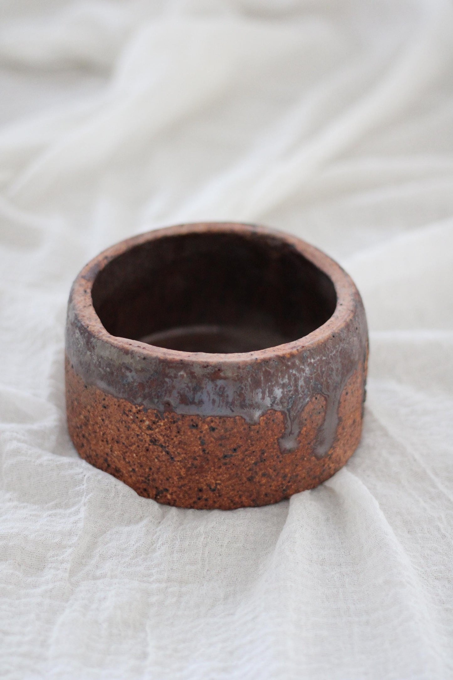 Brown Clay Bowl Chinese Han Bowl