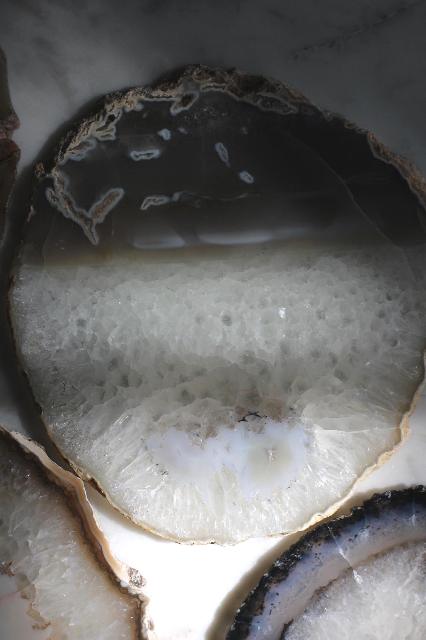 Natural Agate Slice Coaster