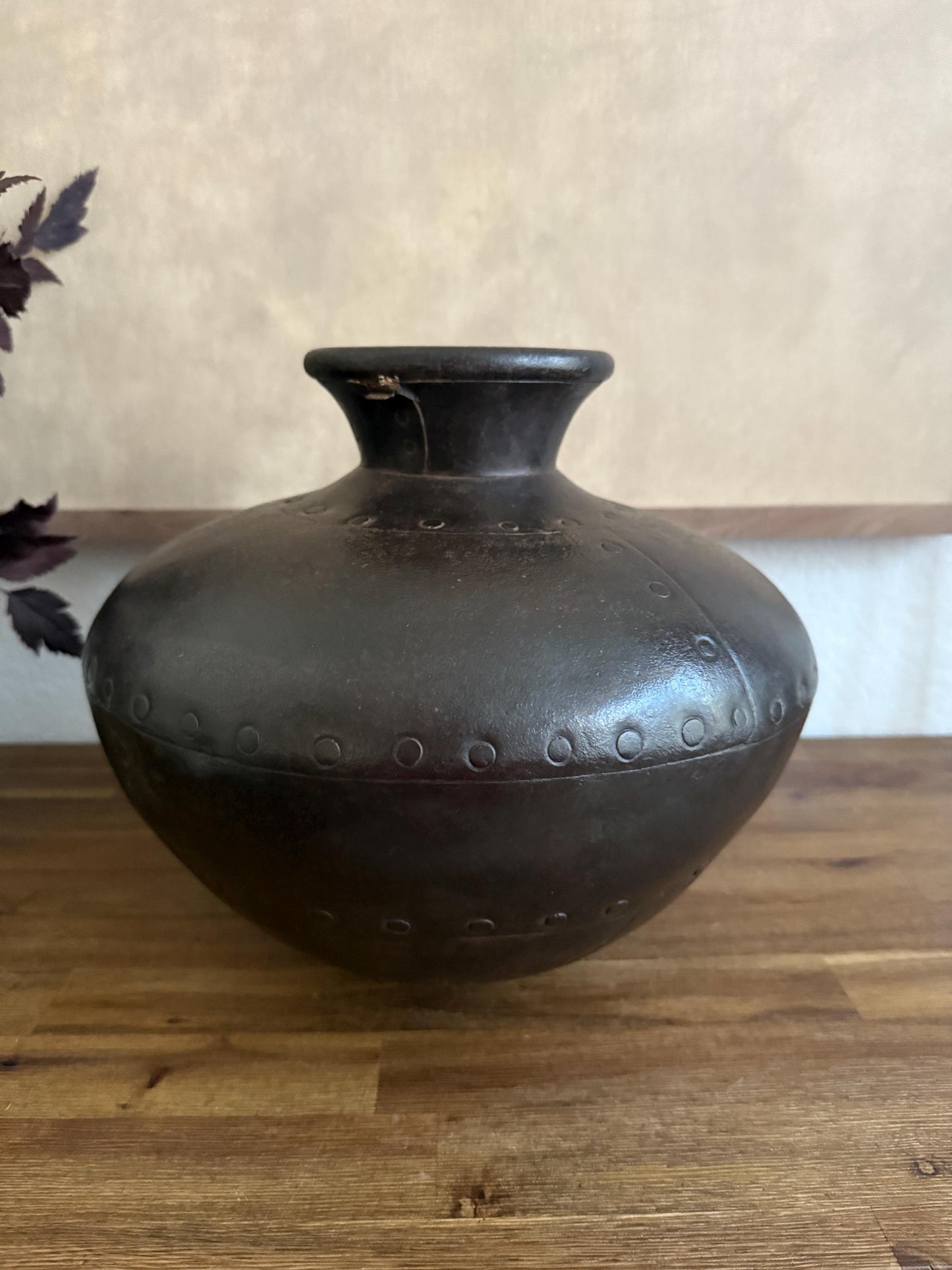 Antique Indian Metal Water Pot