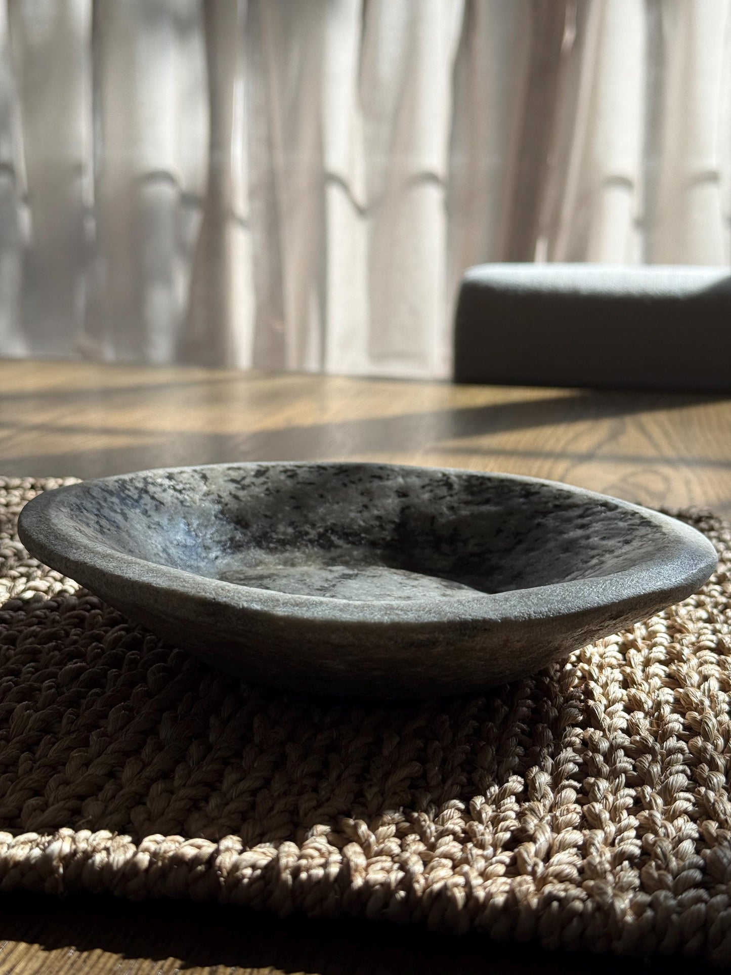 Vintage Raw Stone Bowl
