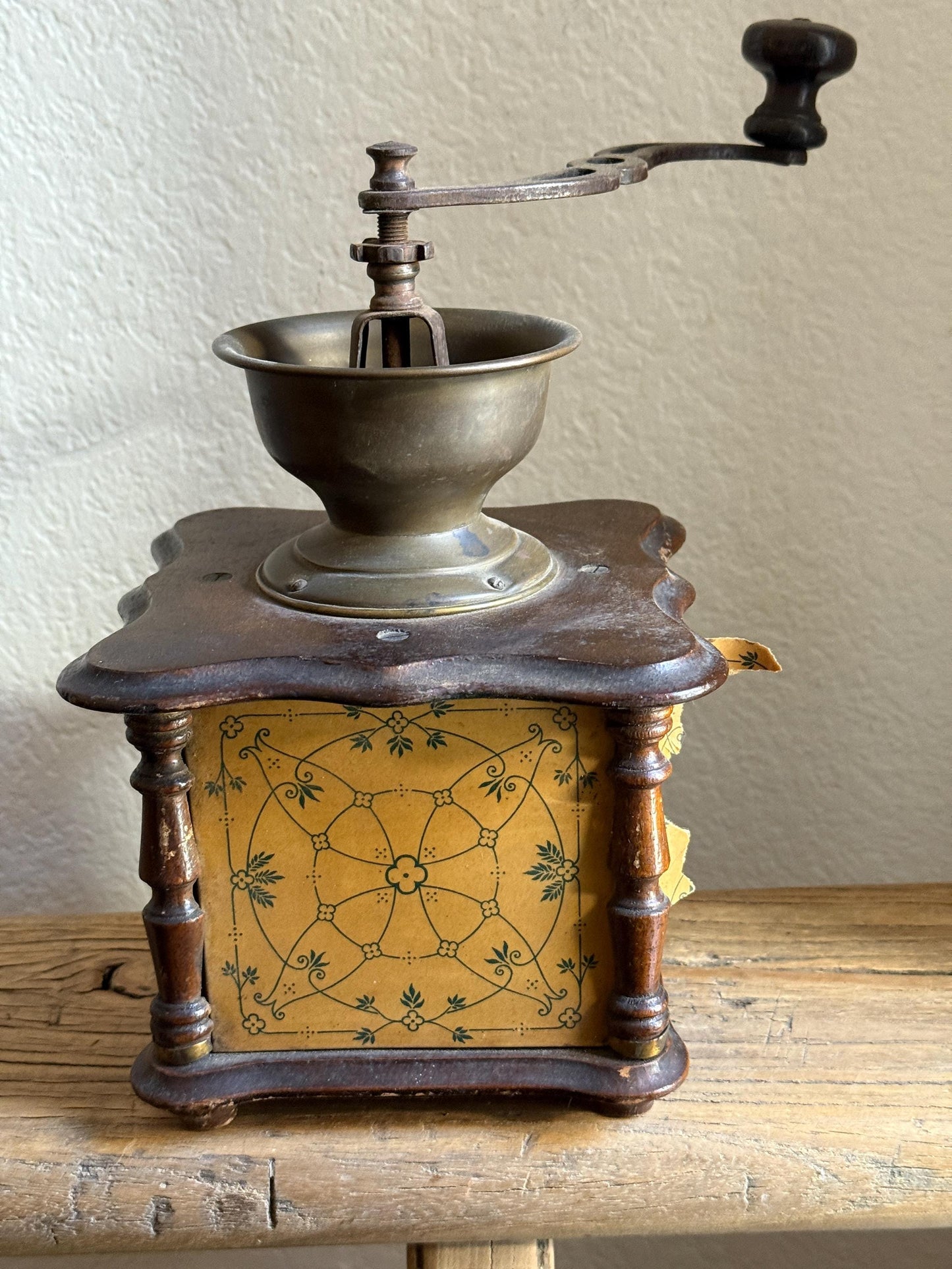 Antique Coffee Grinder from Belgium