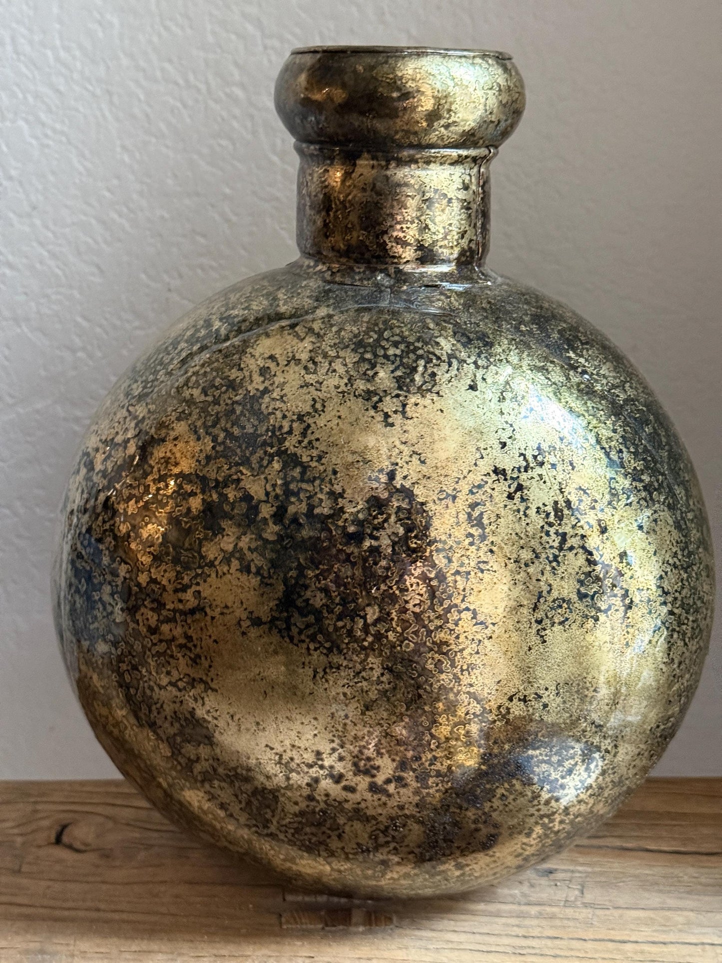 Vintage Iron Vessel