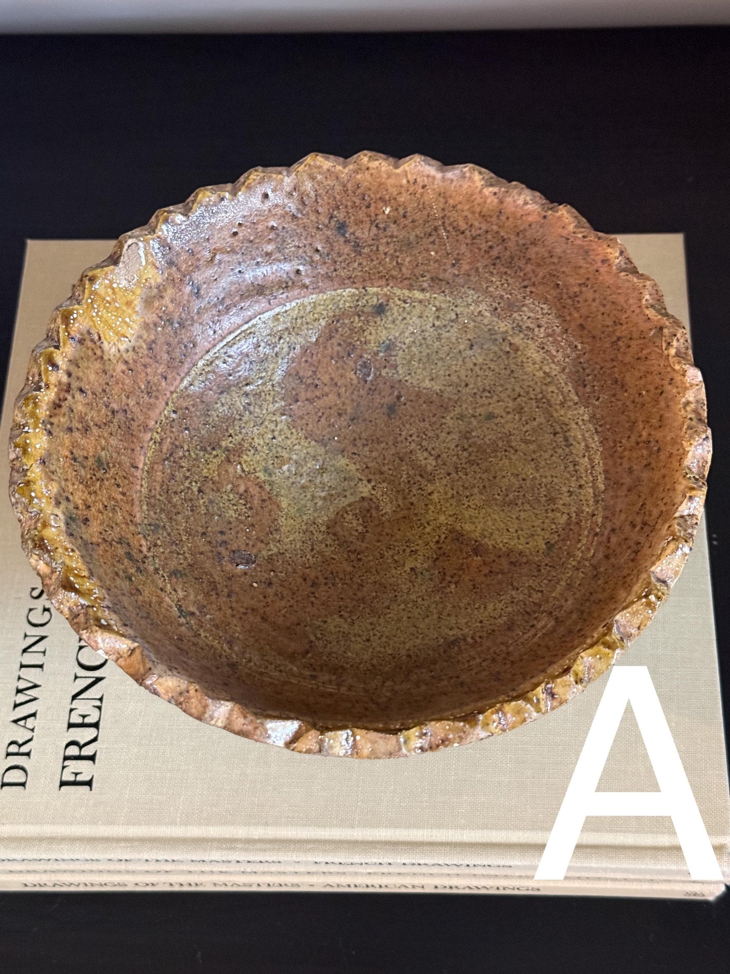 Moroccan Tamegroute Pedestal Bowl
