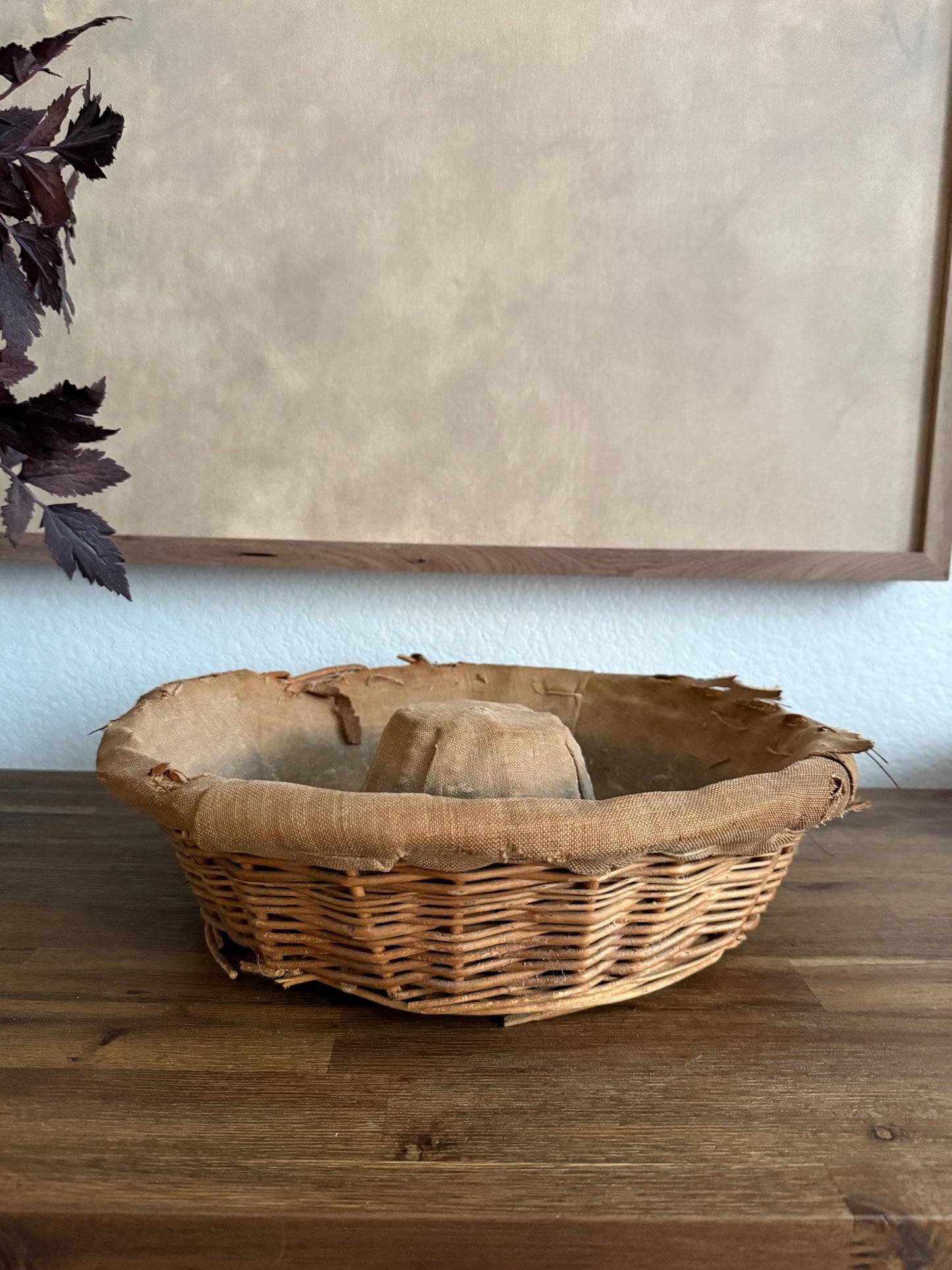 Vintage French Bread Basket