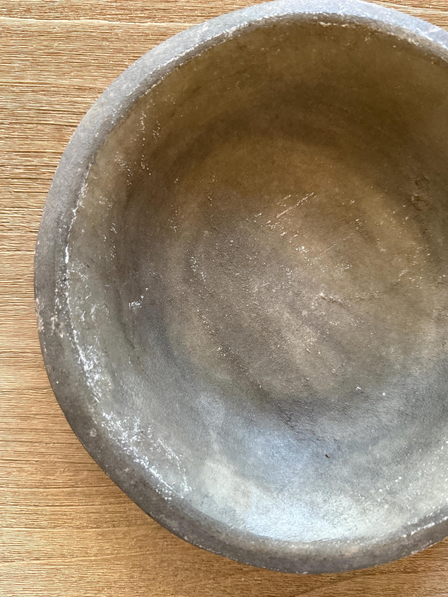 Vintage Raw Stone Bowl