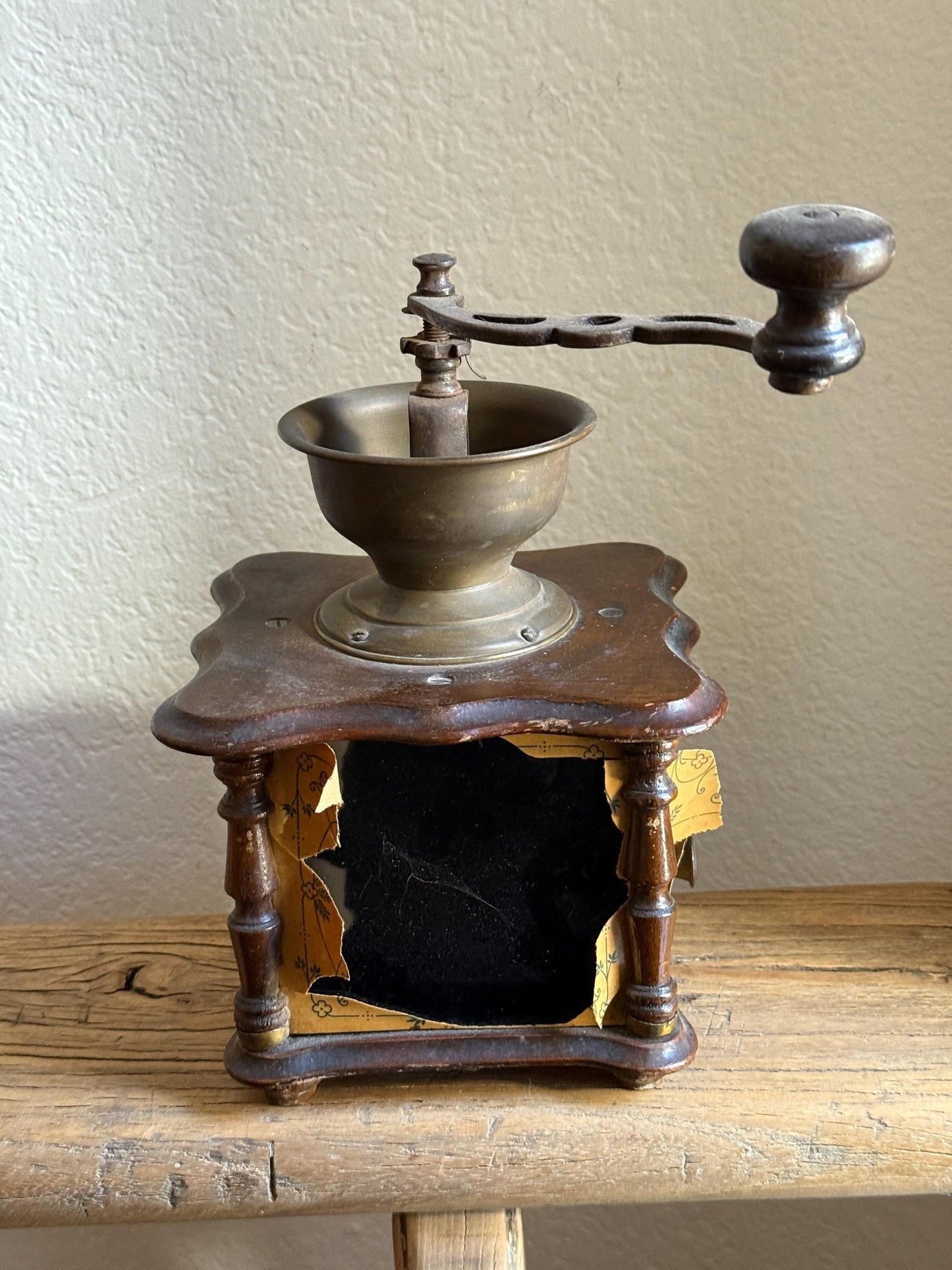 Antique Coffee Grinder from Belgium