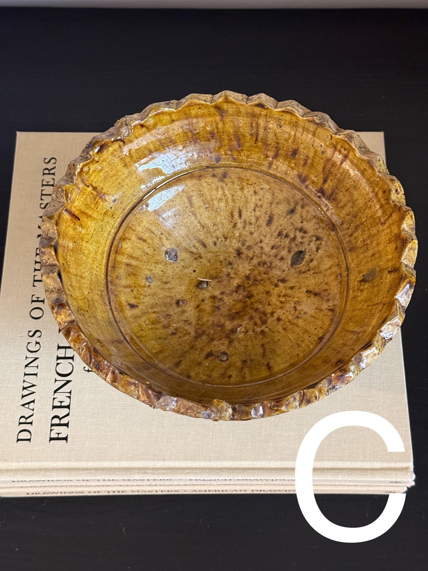 Moroccan Tamegroute Pedestal Bowl